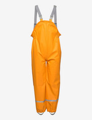Color Kids - Pants PU - W. Suspender - najniższe ceny - cadmium yellow - 0