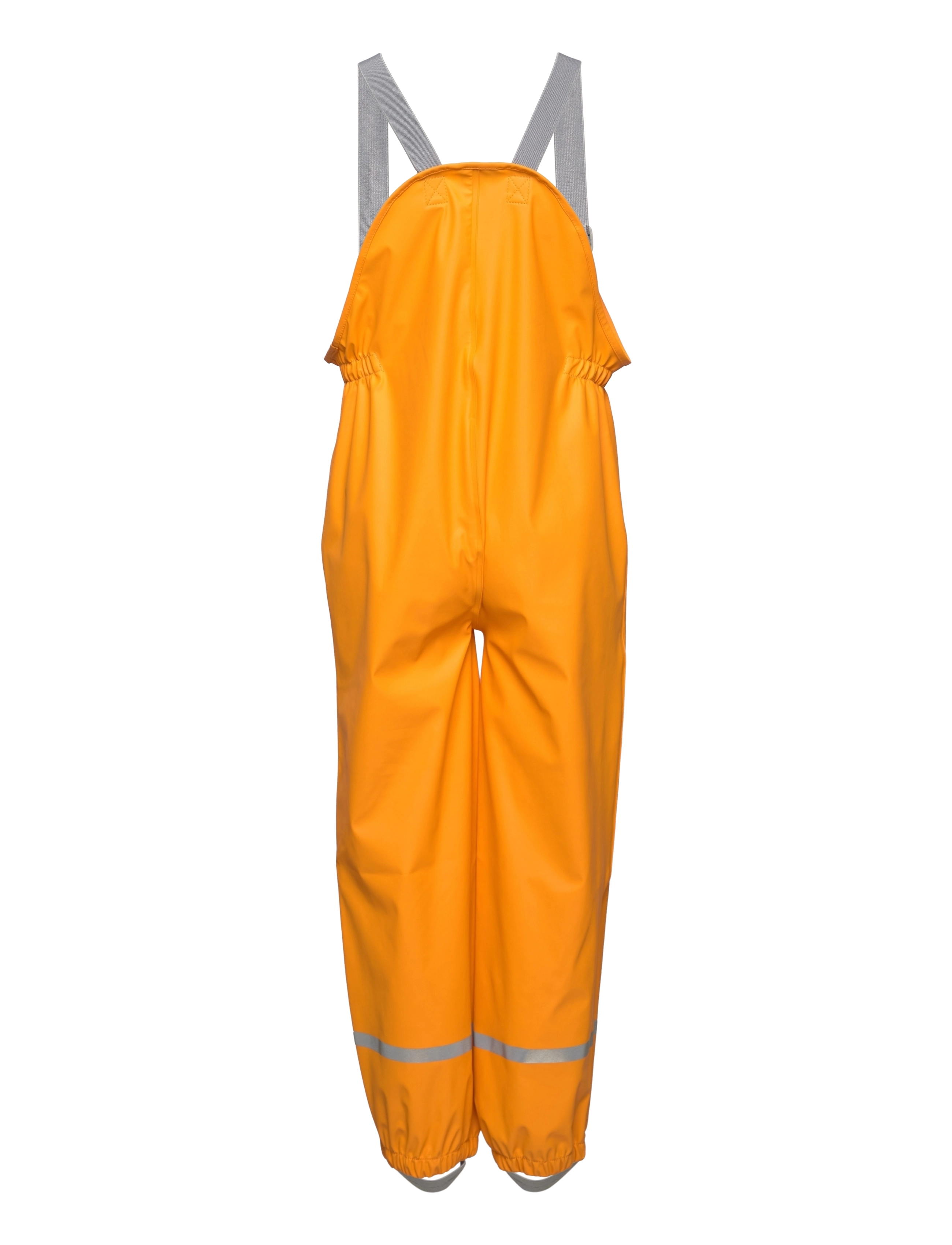Color Kids - Pants PU - W. Suspender - shell- & regenhosen - cadmium yellow - 1