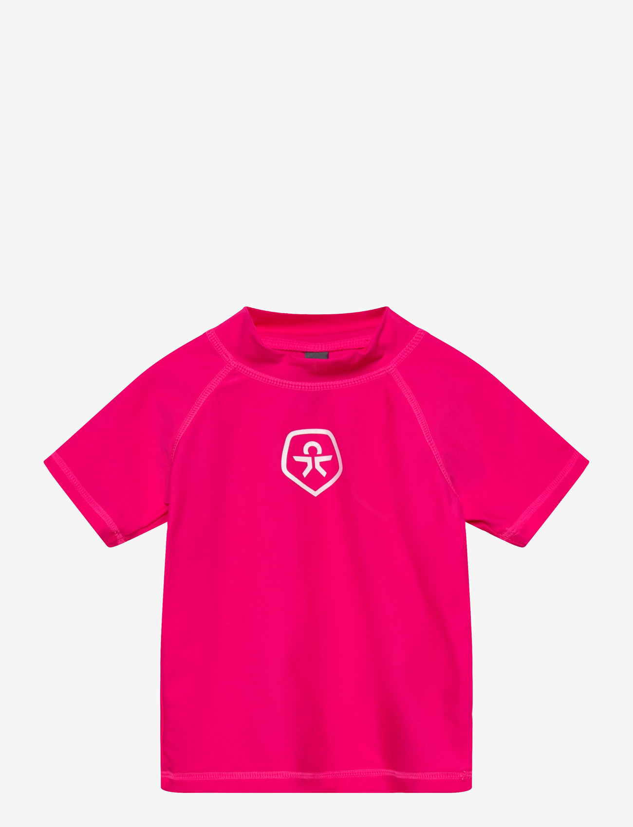 Color Kids - T-shirt - Solid - badtoppar - pink yarrow - 0