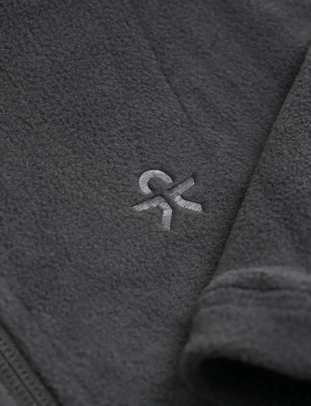 Color Kids - Fleece Jacket, Full Zip - isolerade jackor - phantom - 2