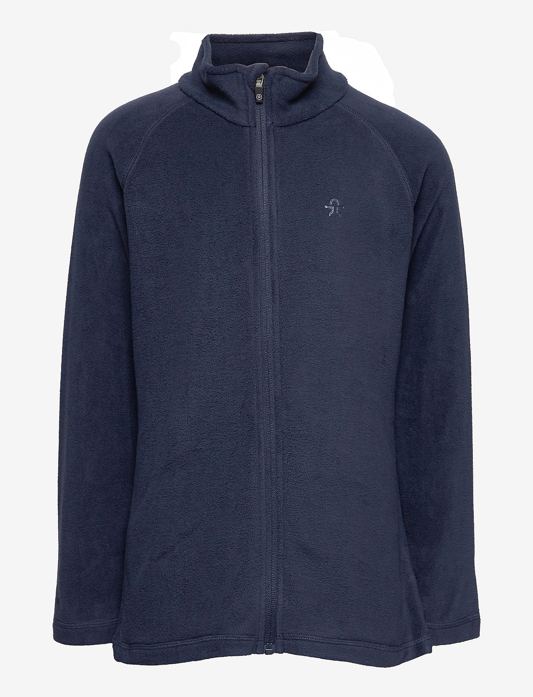 Color Kids - Fleece Jacket, Full Zip - insulated jackets - total eclipse - 0
