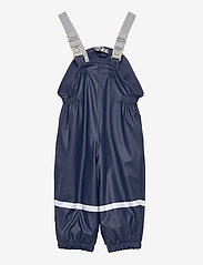 Color Kids - Rain set PU w. fleece lining - sadeasut - dress blues - 2