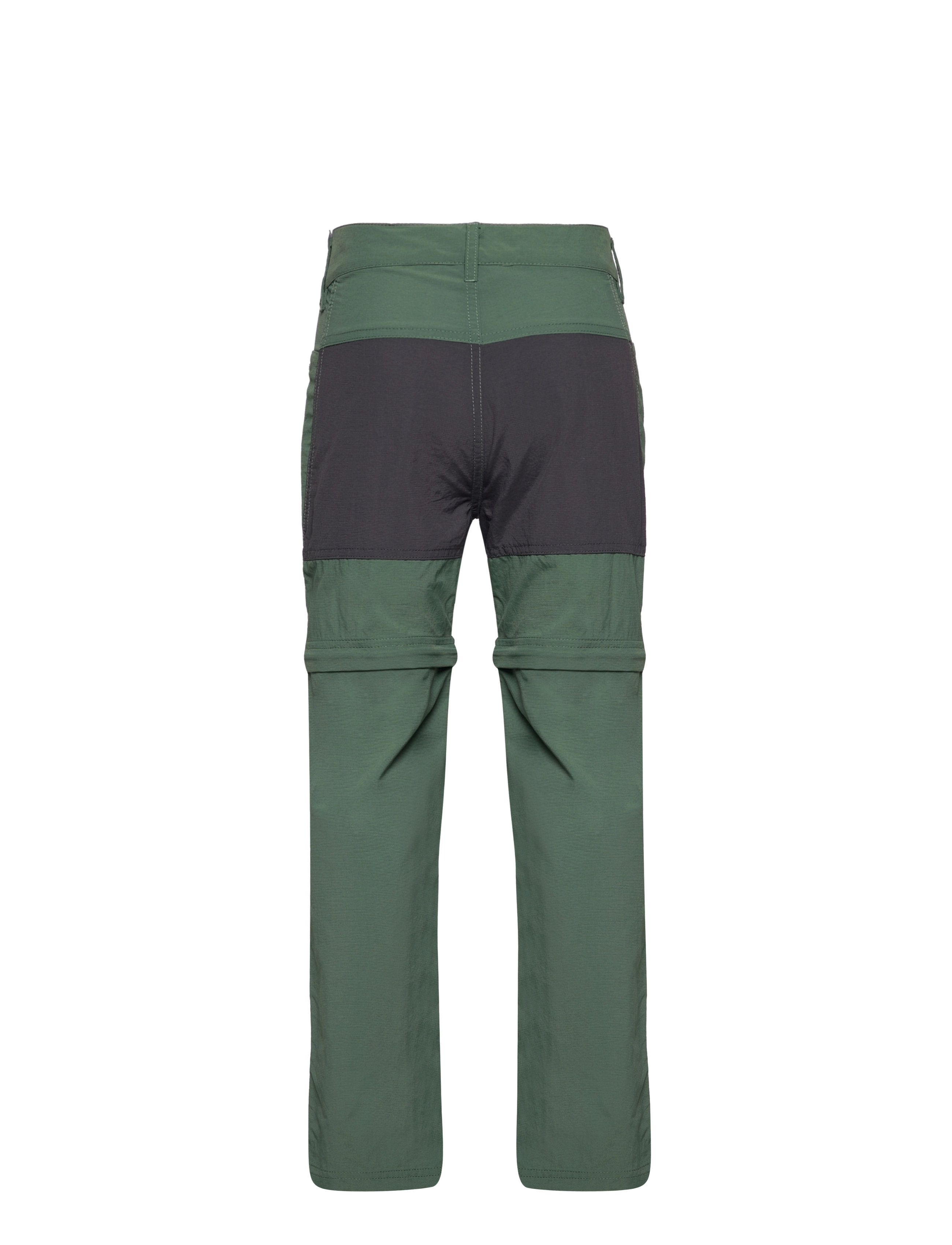 Color Kids - Pants w. zip off - cilantro - 1