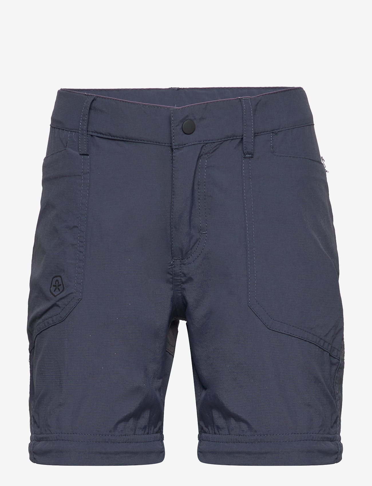 Color Kids - Pants W. Zip Off - fritidsbukser - total eclipse - 2