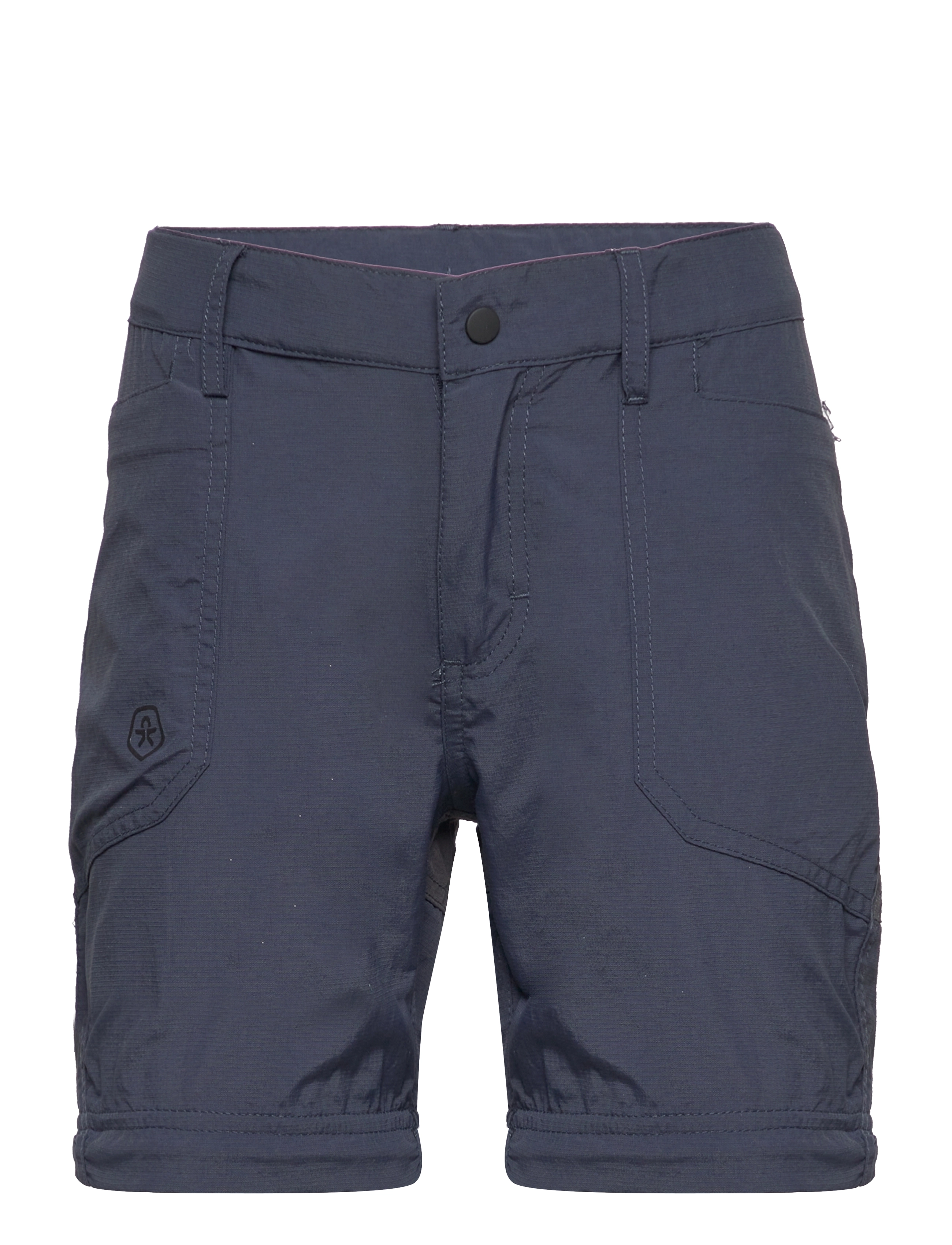 Color Kids - Pants W. Zip Off - shoppa efter ålder - total eclipse - 2