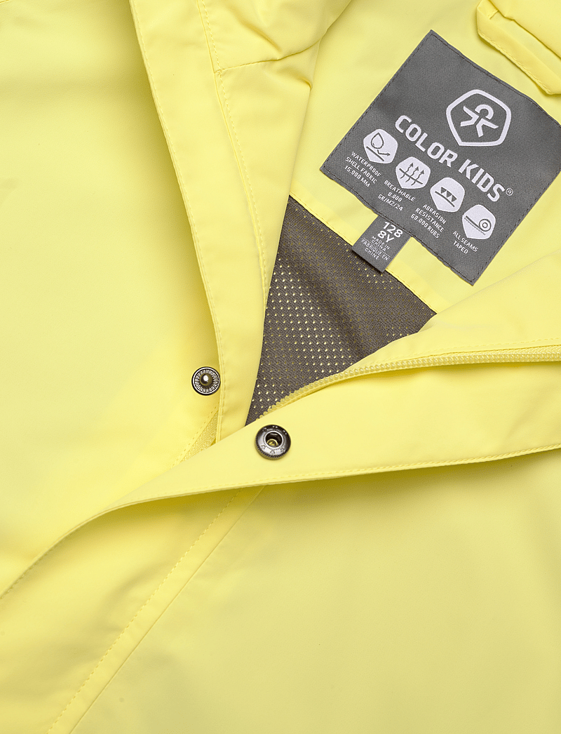 Color Kids - Shell jacket - shell- & regnjakker - limelight - 2