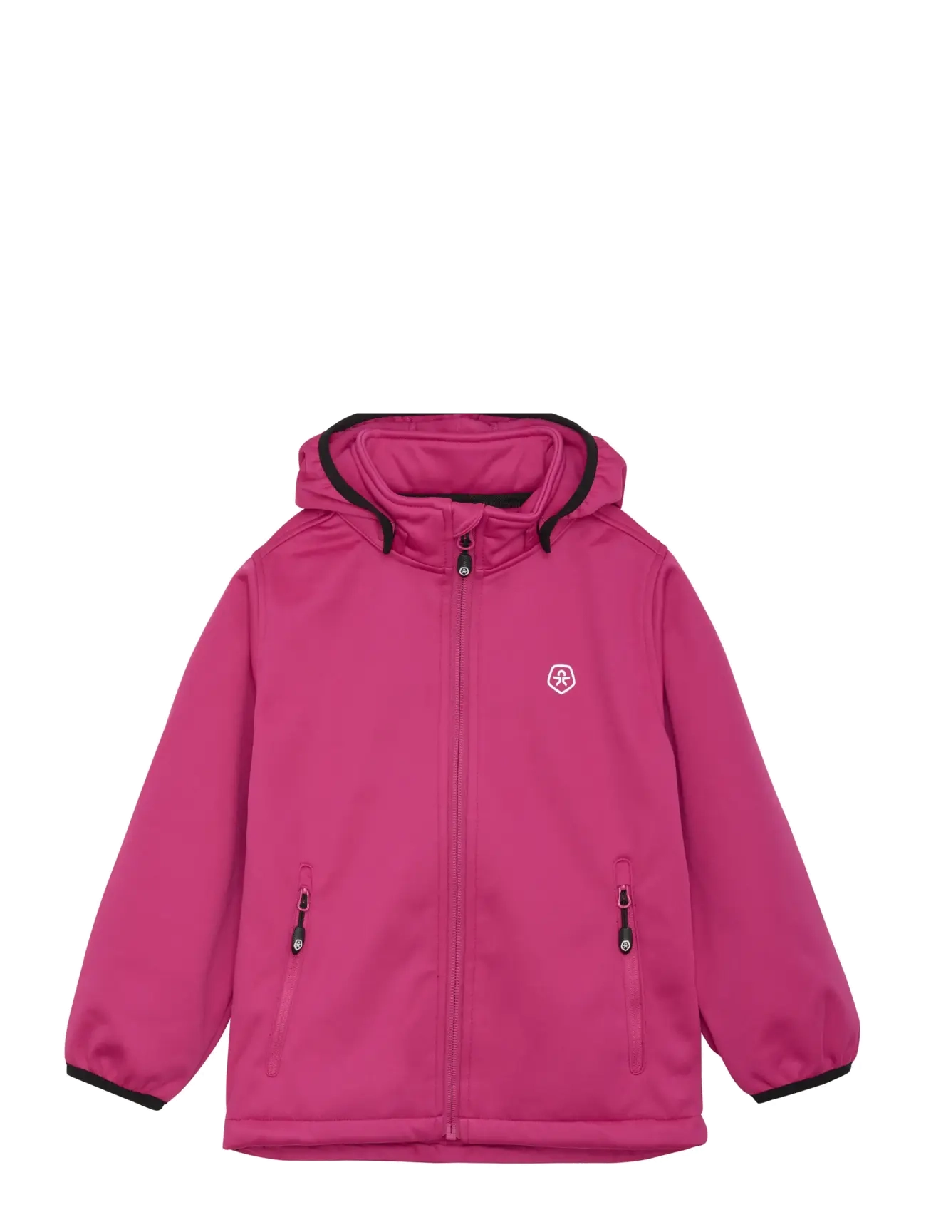 Color Kids Softshell W. Fleece, 110, Pink, Softshells > Softshell-Jakker, Børn