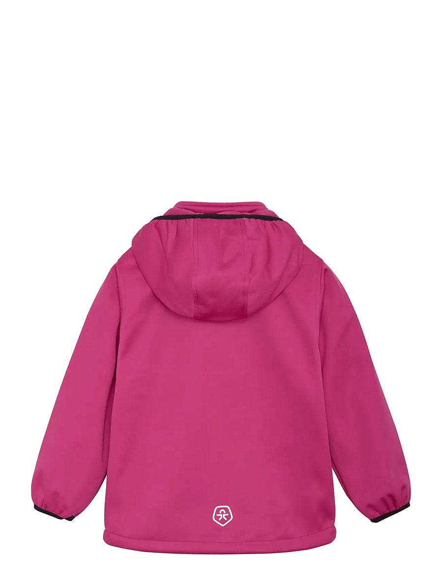Color Kids - Softshell W. Fleece - softshell-jacken - festival fuchsia - 1