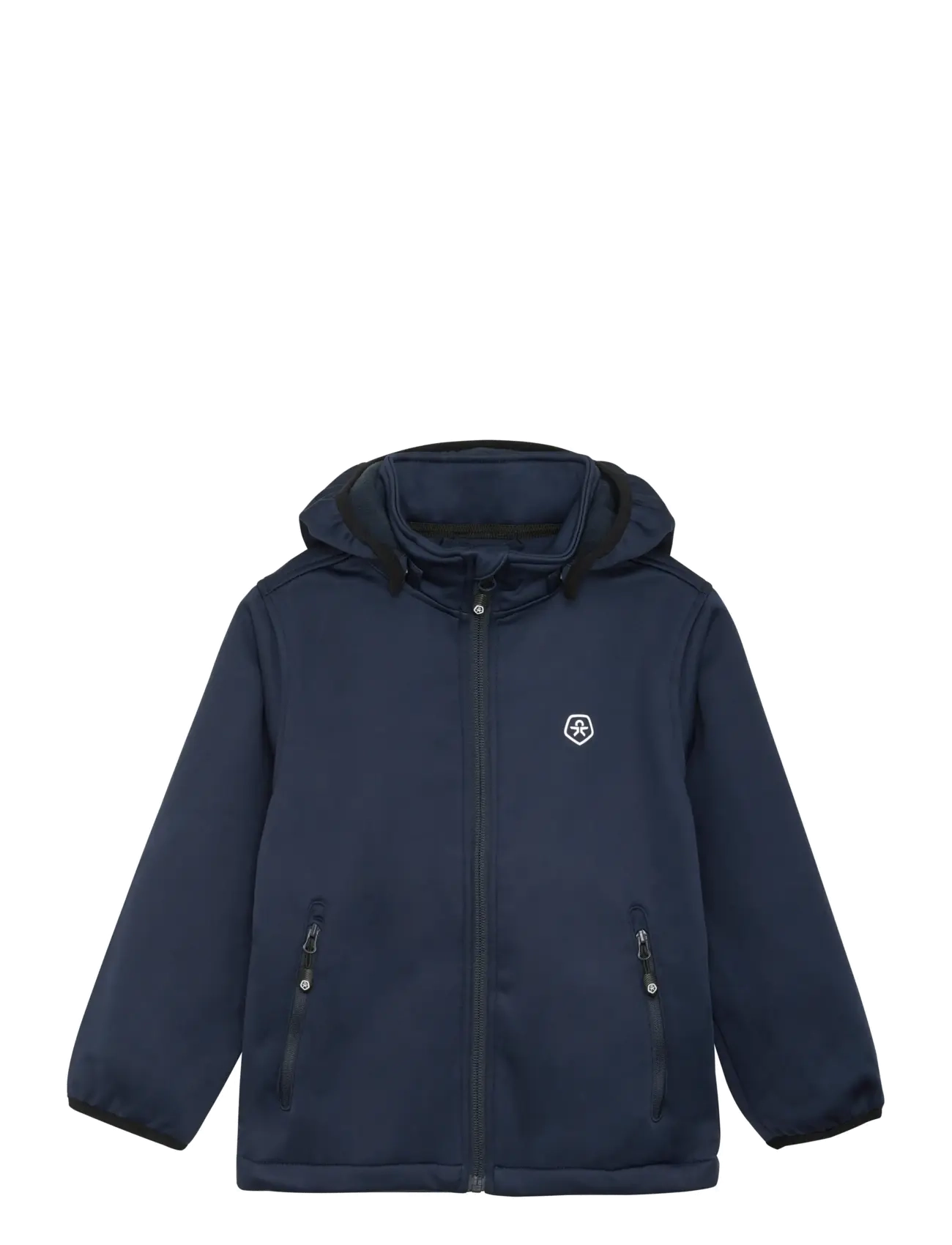 Color Kids Softshell W. Fleece, 116, Navy, Softshells > Softshell-Jakker, Børn