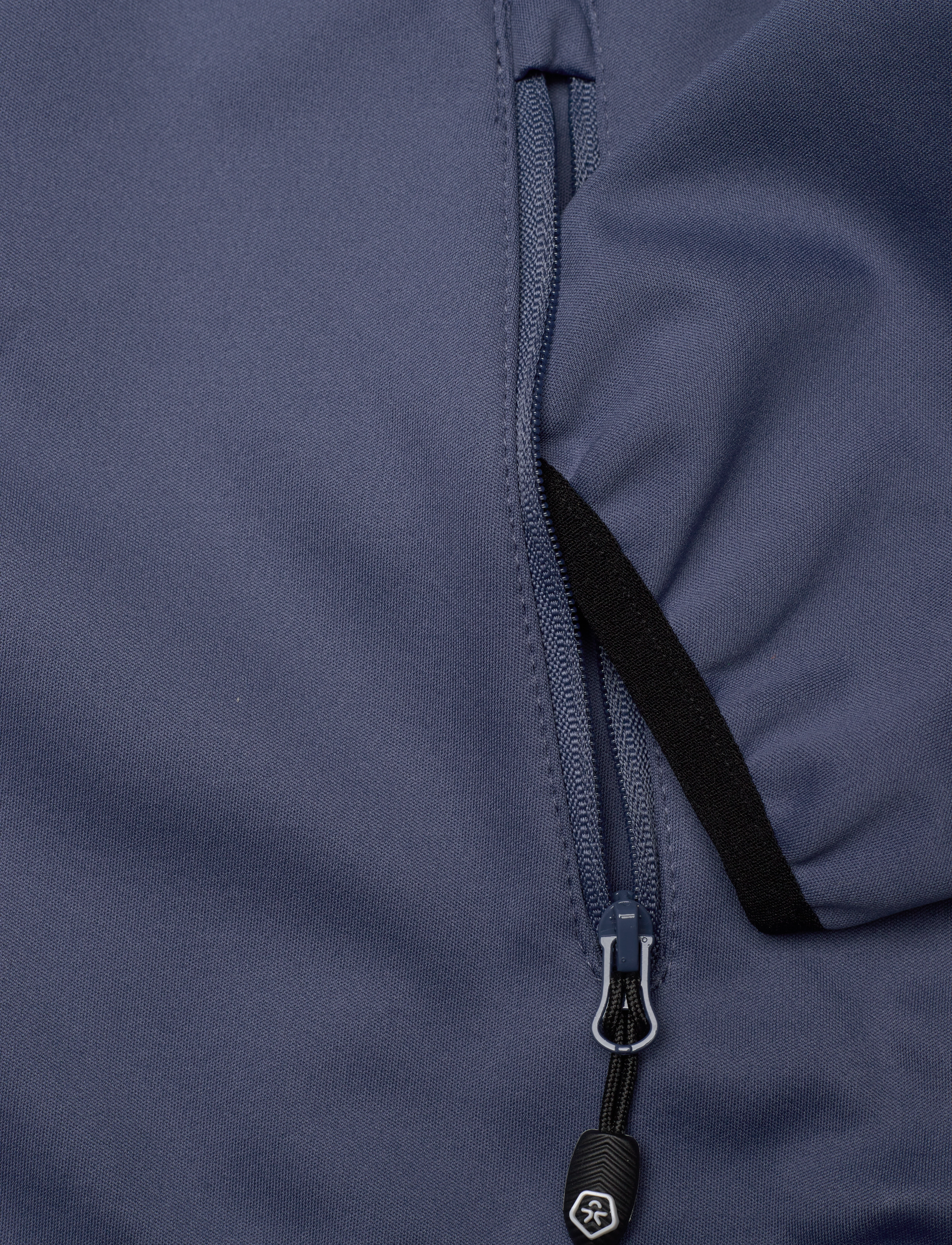 Color Kids - Softshell W. Fleece - efterårsjakker - vintage indigo - 3