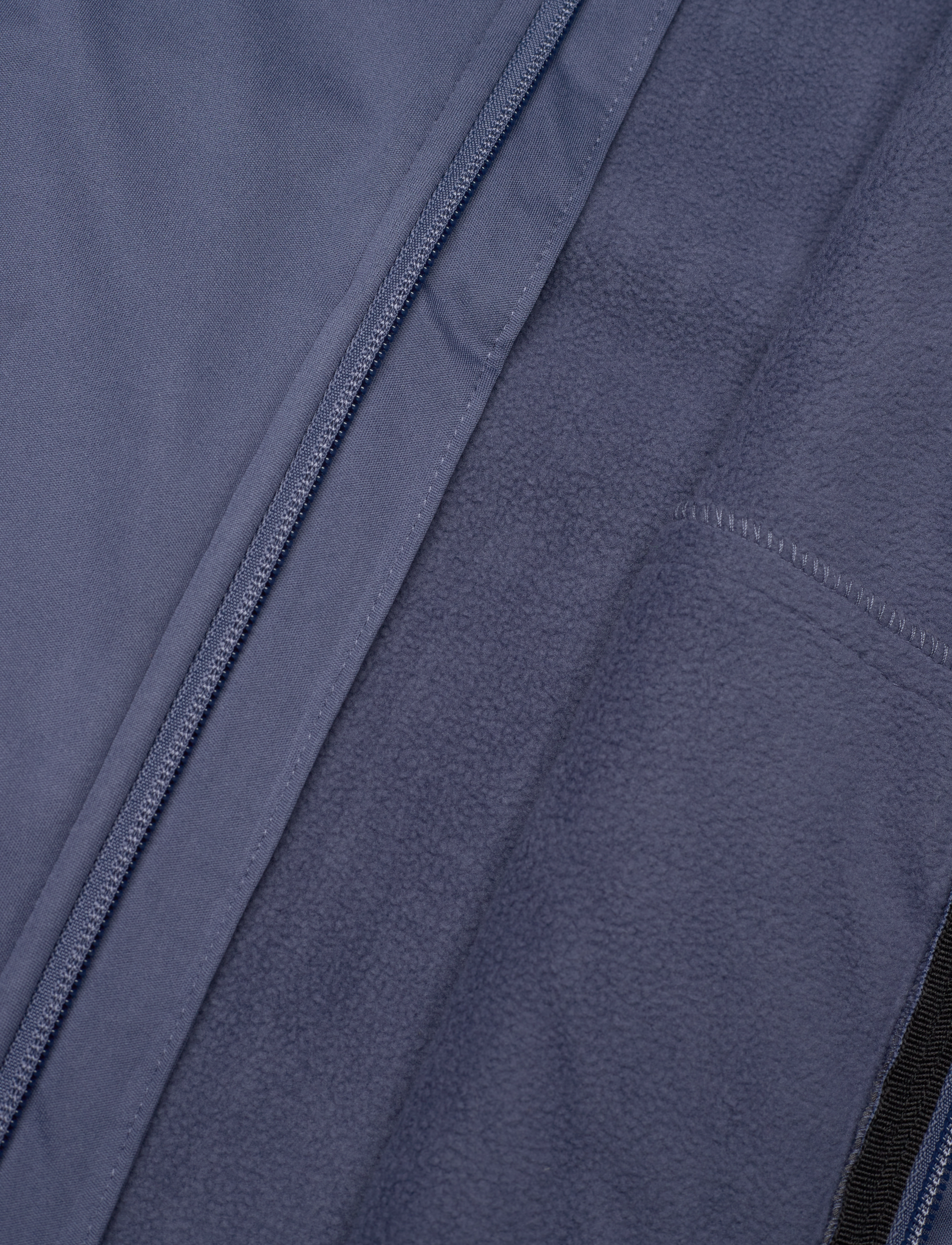 Color Kids - Softshell W. Fleece - efterårsjakker - vintage indigo - 5
