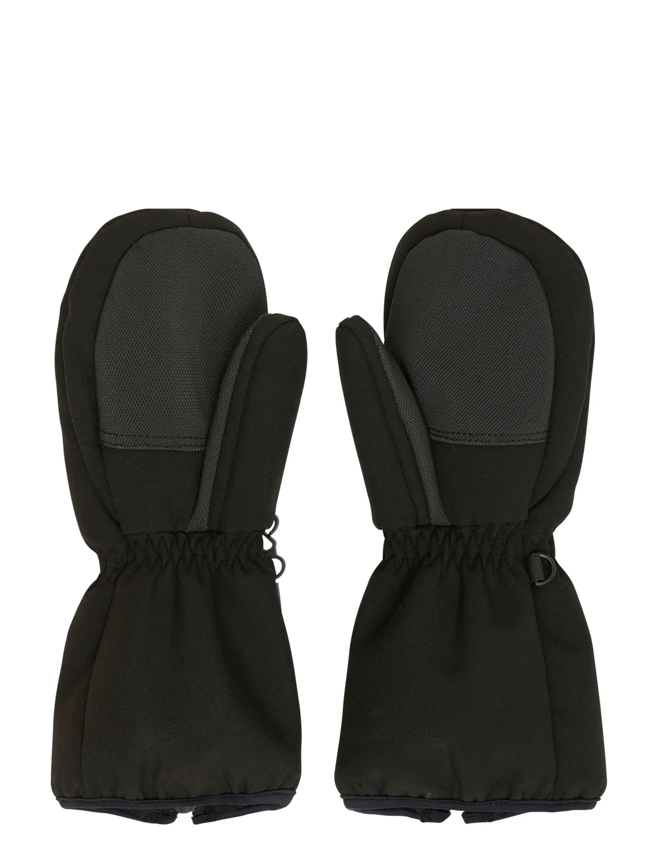 Color Kids - Mittens Softshell - vantar - black - 1