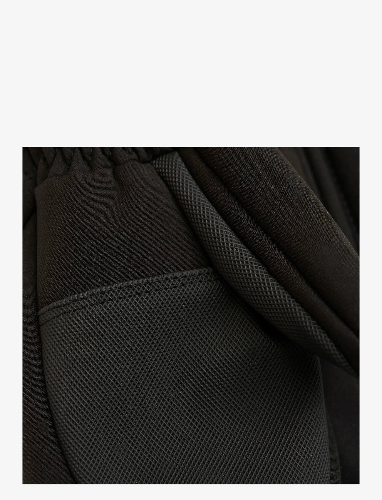 Color Kids - Mittens Softshell - black - 2