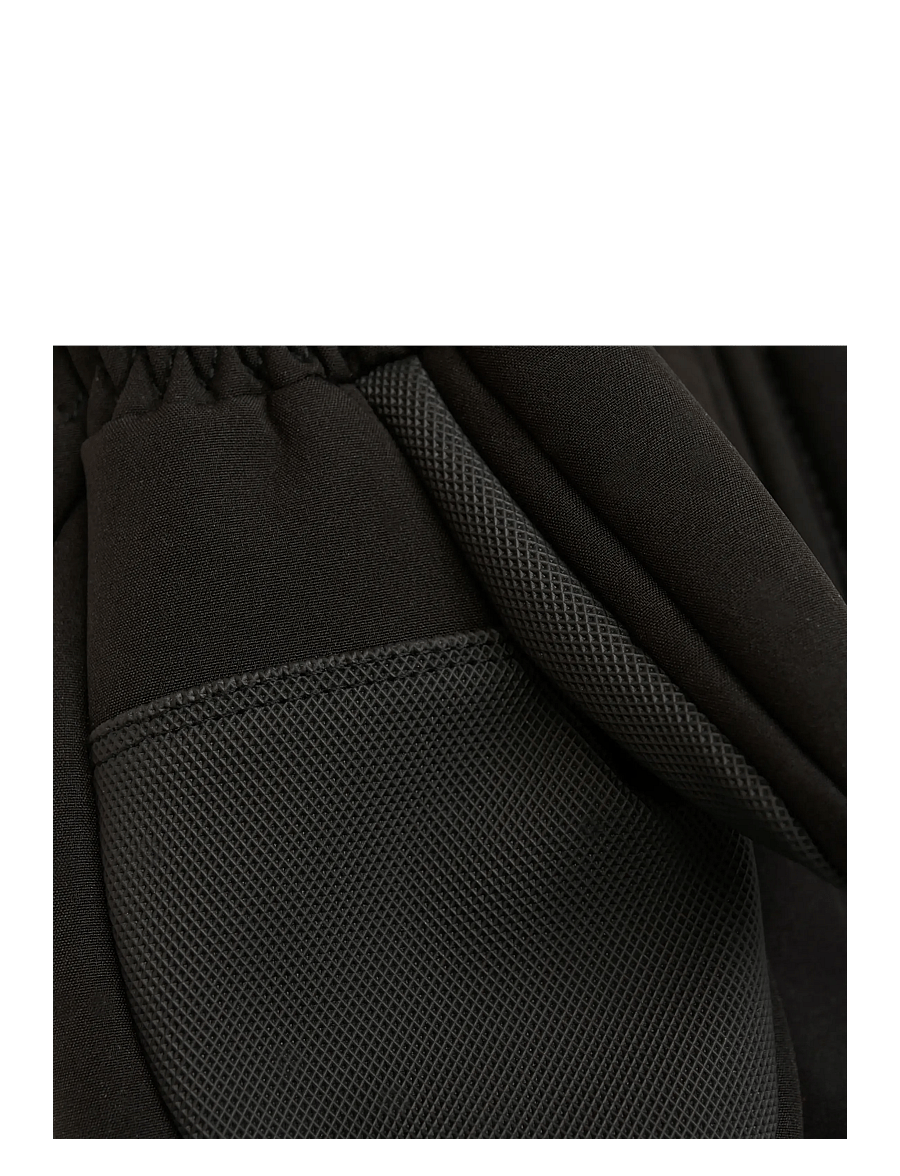 Color Kids - Mittens Softshell - vantar - black - 2