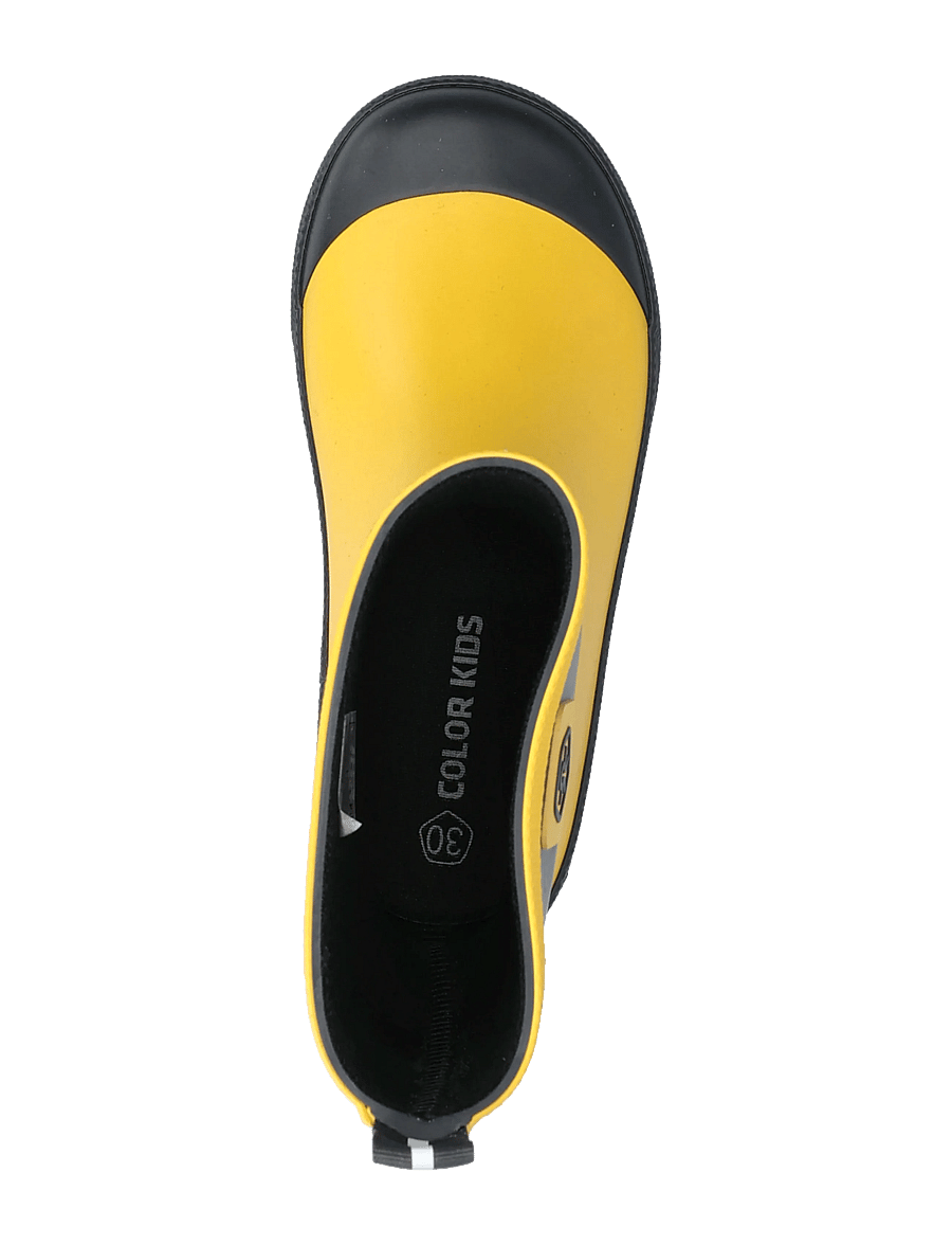 Color Kids - Wellies - ungefütterte gummistiefel - spectra yellow - 3