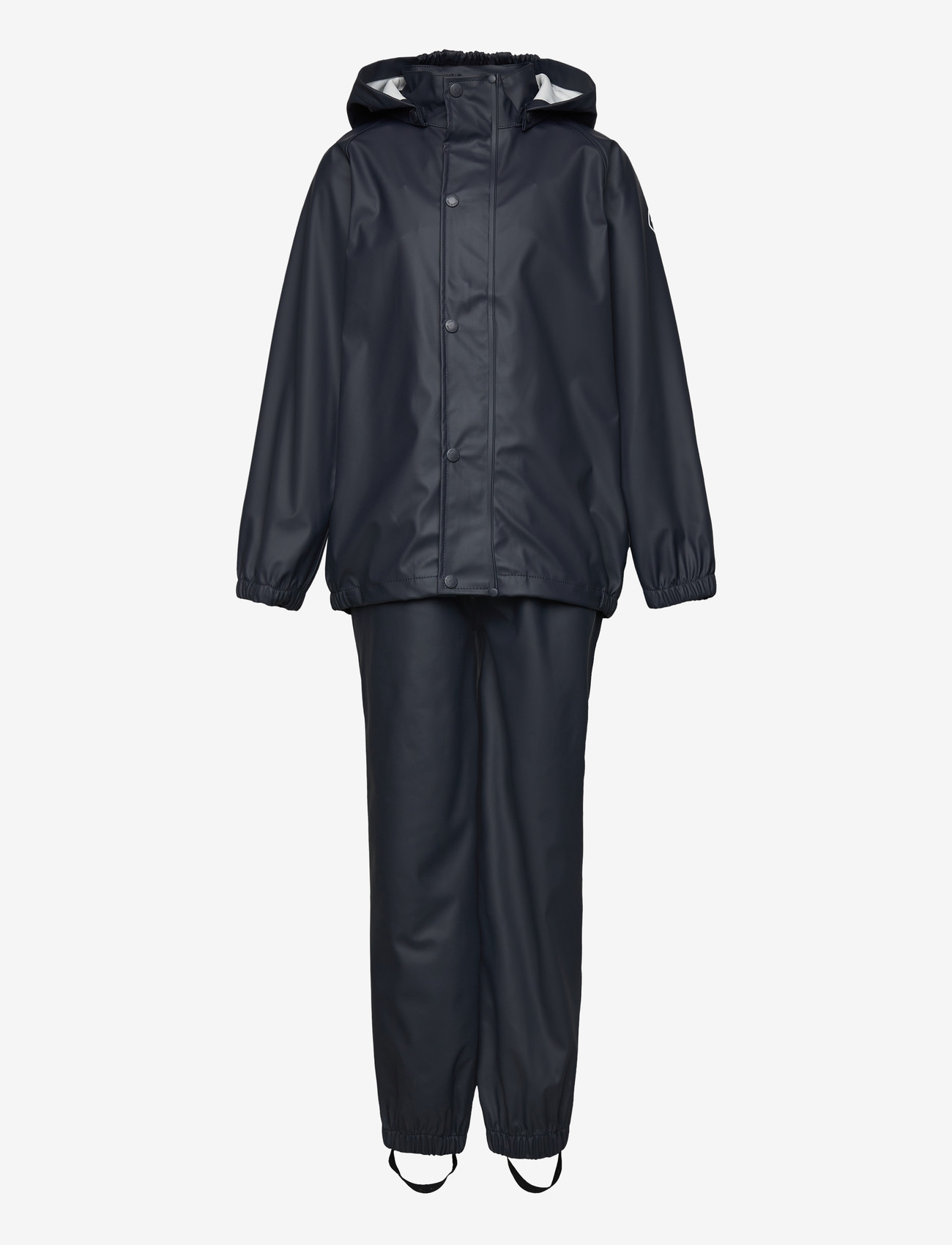Color Kids - Rainwear PU Set - Õueriided - ebony - 0