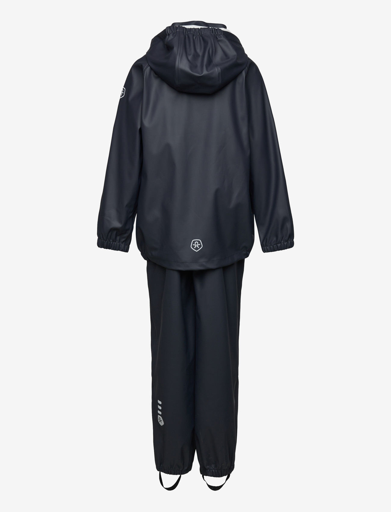 Color Kids - Rainwear PU Set - Õueriided - ebony - 1