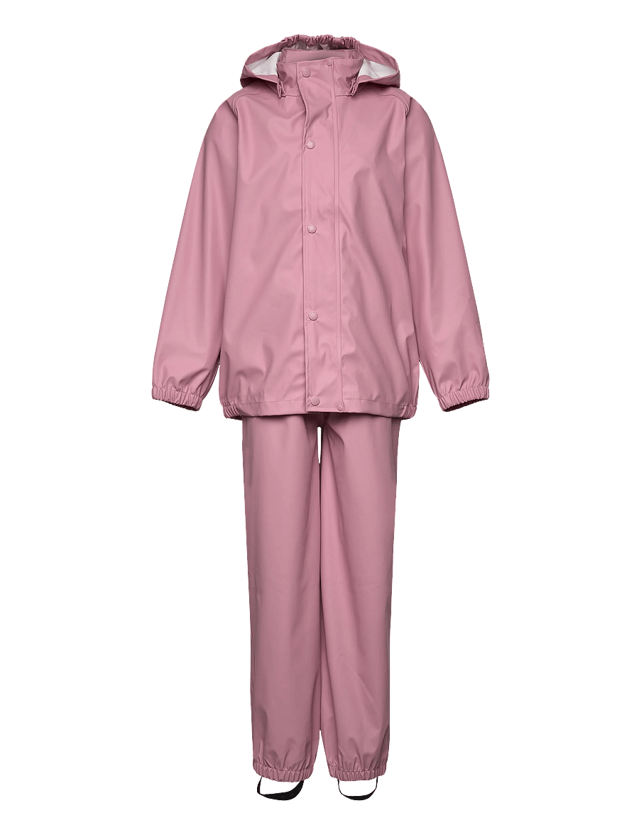 Color Kids - Rainwear PU Set - Õueriided - foxglove - 0