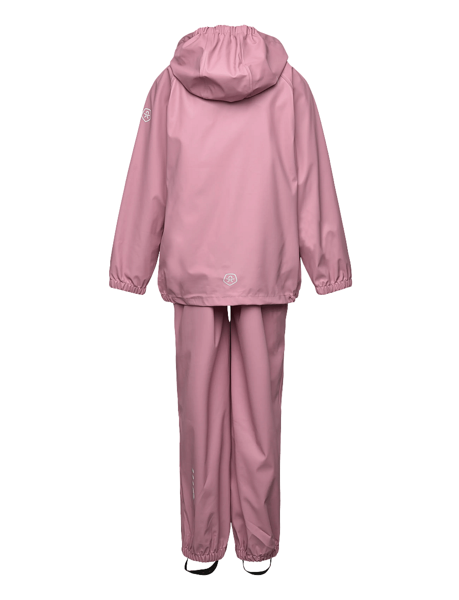 Color Kids - Rainwear PU Set - Õueriided - foxglove - 1