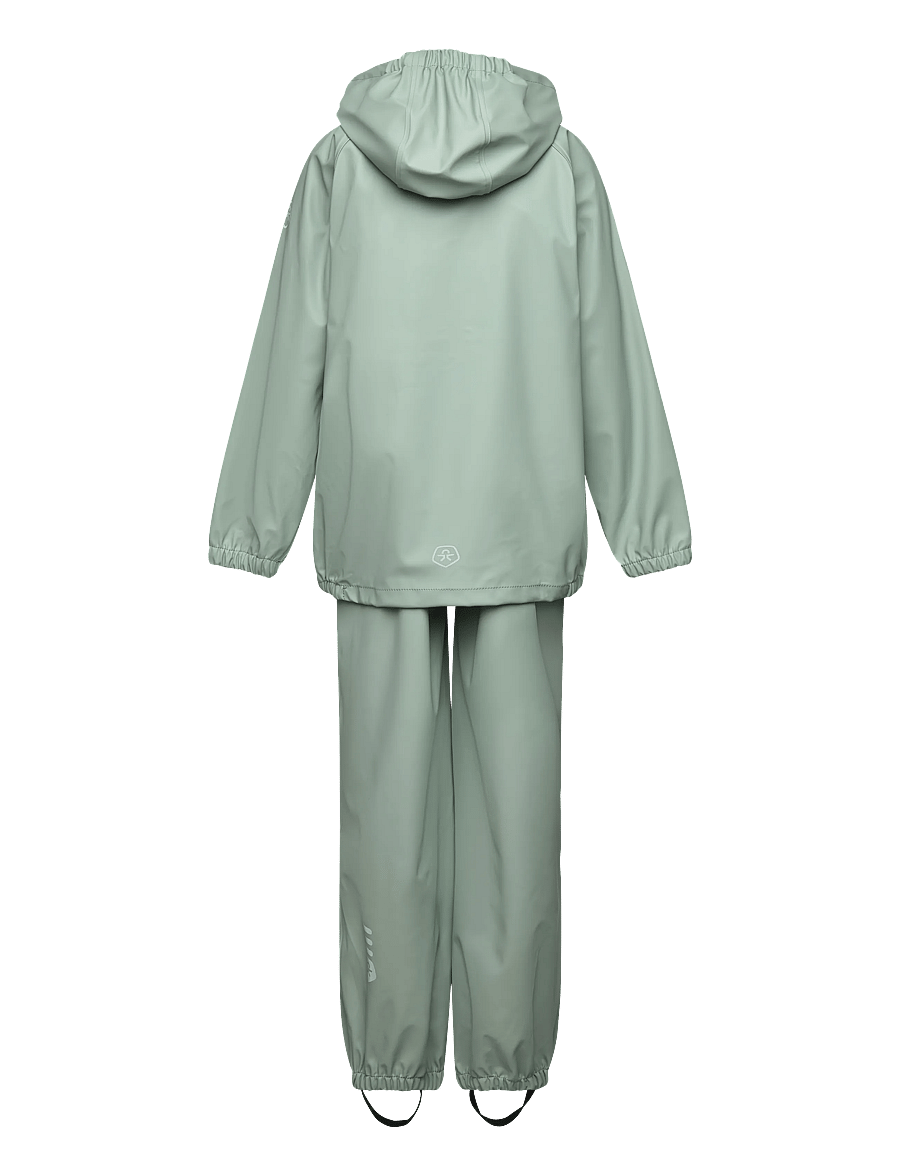 Color Kids - Rainwear PU Set - outdoor - jadeite - 1