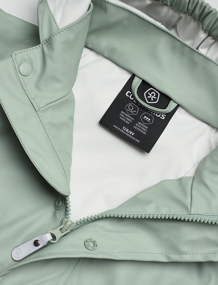 Color Kids - Rainwear PU Set - outdoor - jadeite - 4