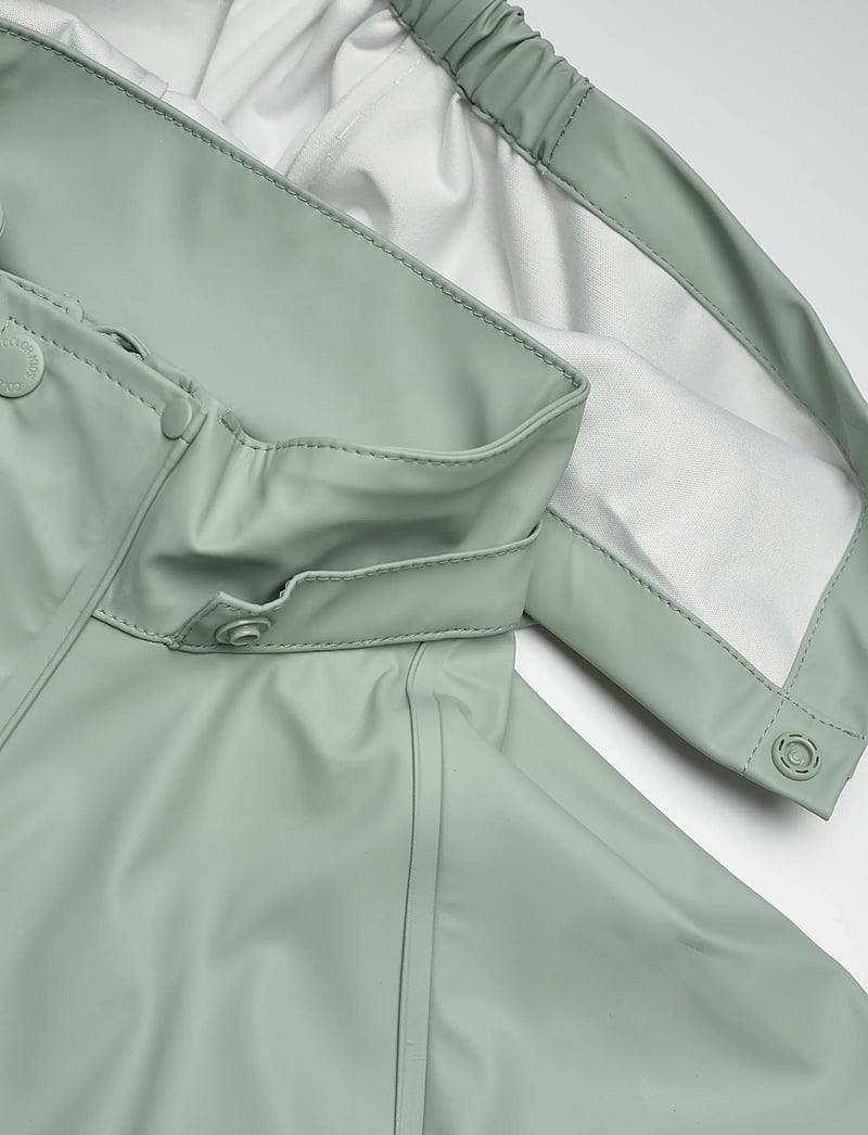 Color Kids - Rainwear PU Set - ytterkläder - jadeite - 5