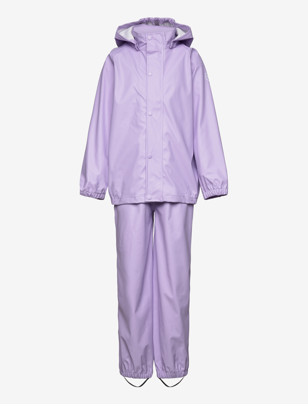 Color Kids - Rainwear PU Set - Õueriided - purple rose - 0