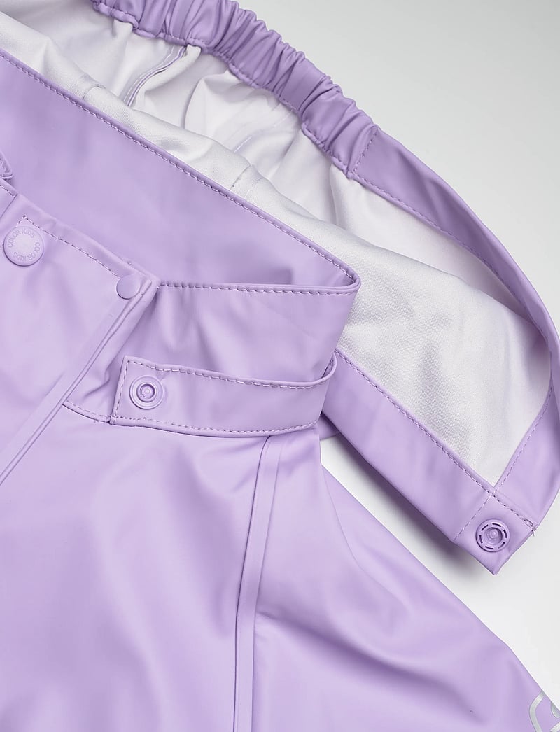 Color Kids - Rainwear PU Set - Õueriided - purple rose - 5