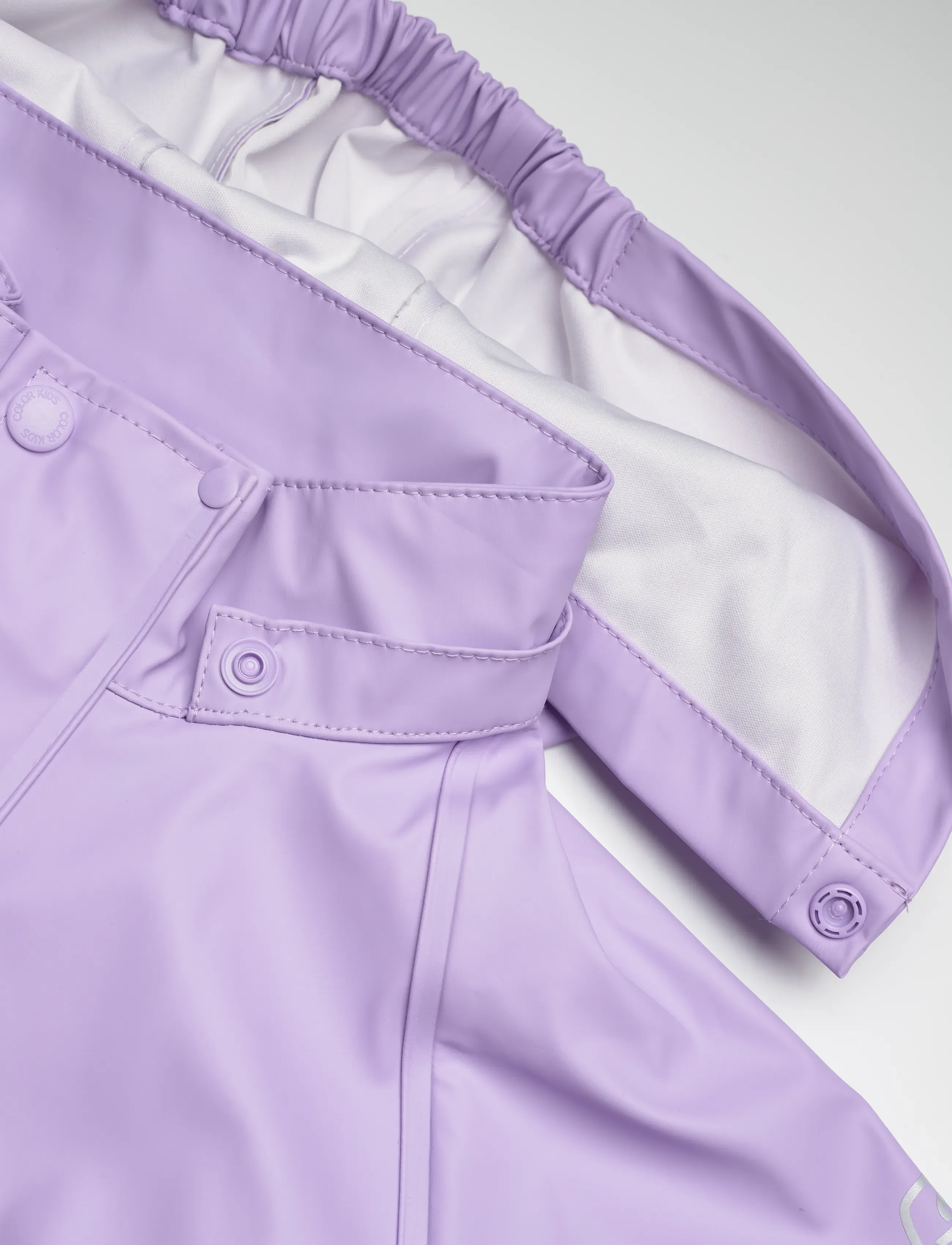 Color Kids - Rainwear PU Set - Õueriided - purple rose - 5