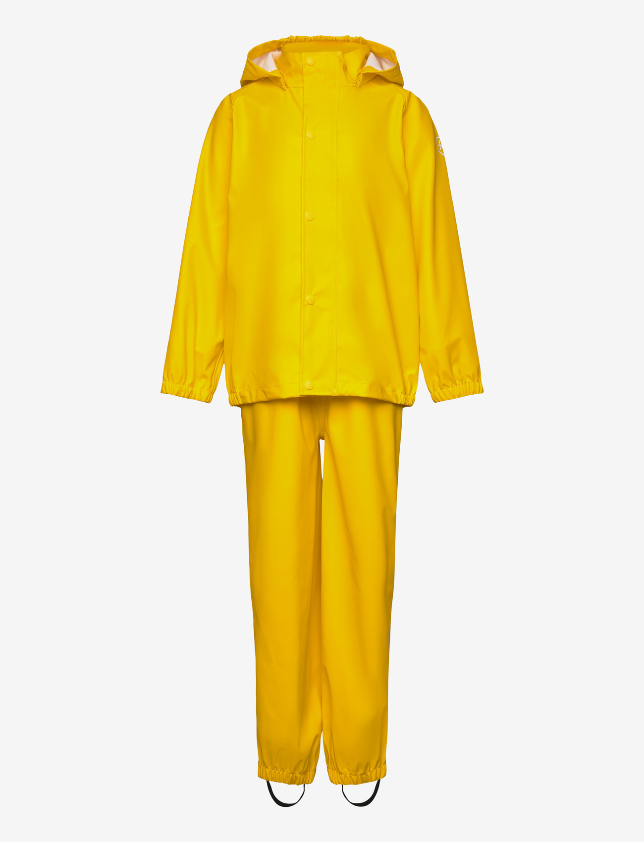 Color Kids - Rainwear PU Set - Õueriided - spectra yellow - 0