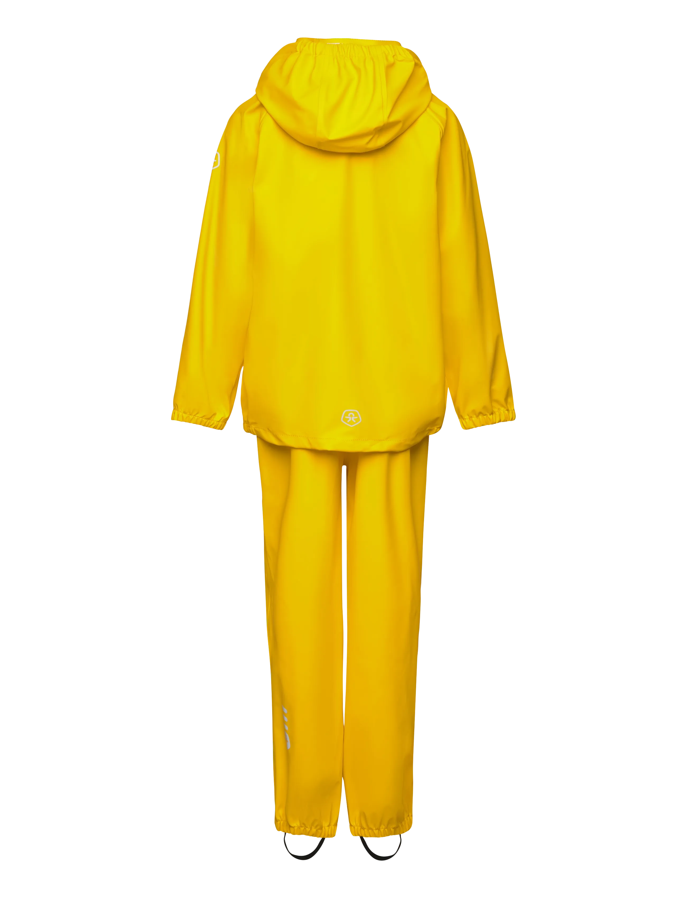 Color Kids - Rainwear PU Set - outerwear - spectra yellow - 1