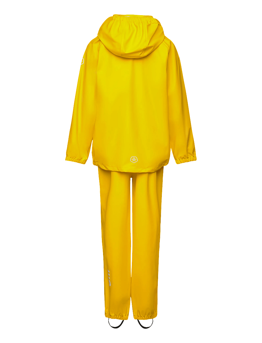 Color Kids - Rainwear PU Set - outdoor - spectra yellow - 1