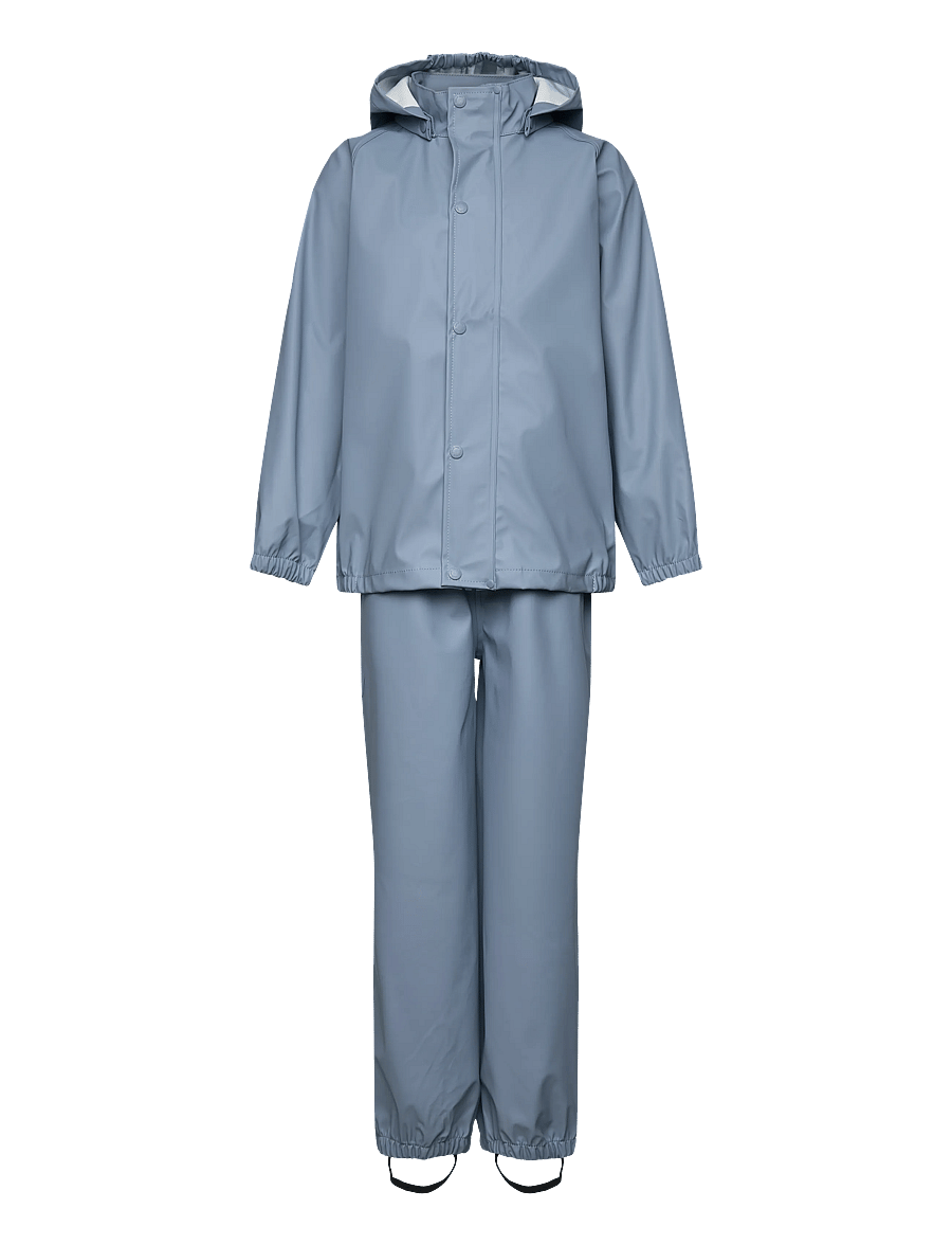 Color Kids - Rainwear PU Set - Õueriided - windward blue - 0