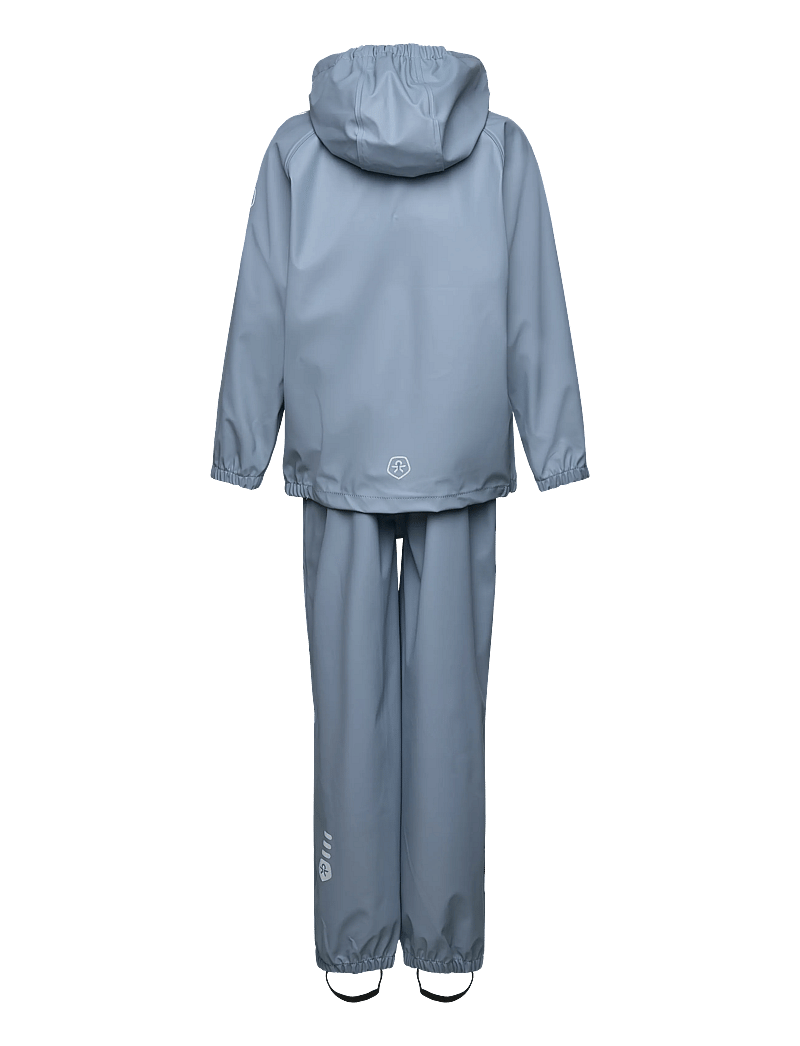 Color Kids - Rainwear PU Set - Õueriided - windward blue - 1