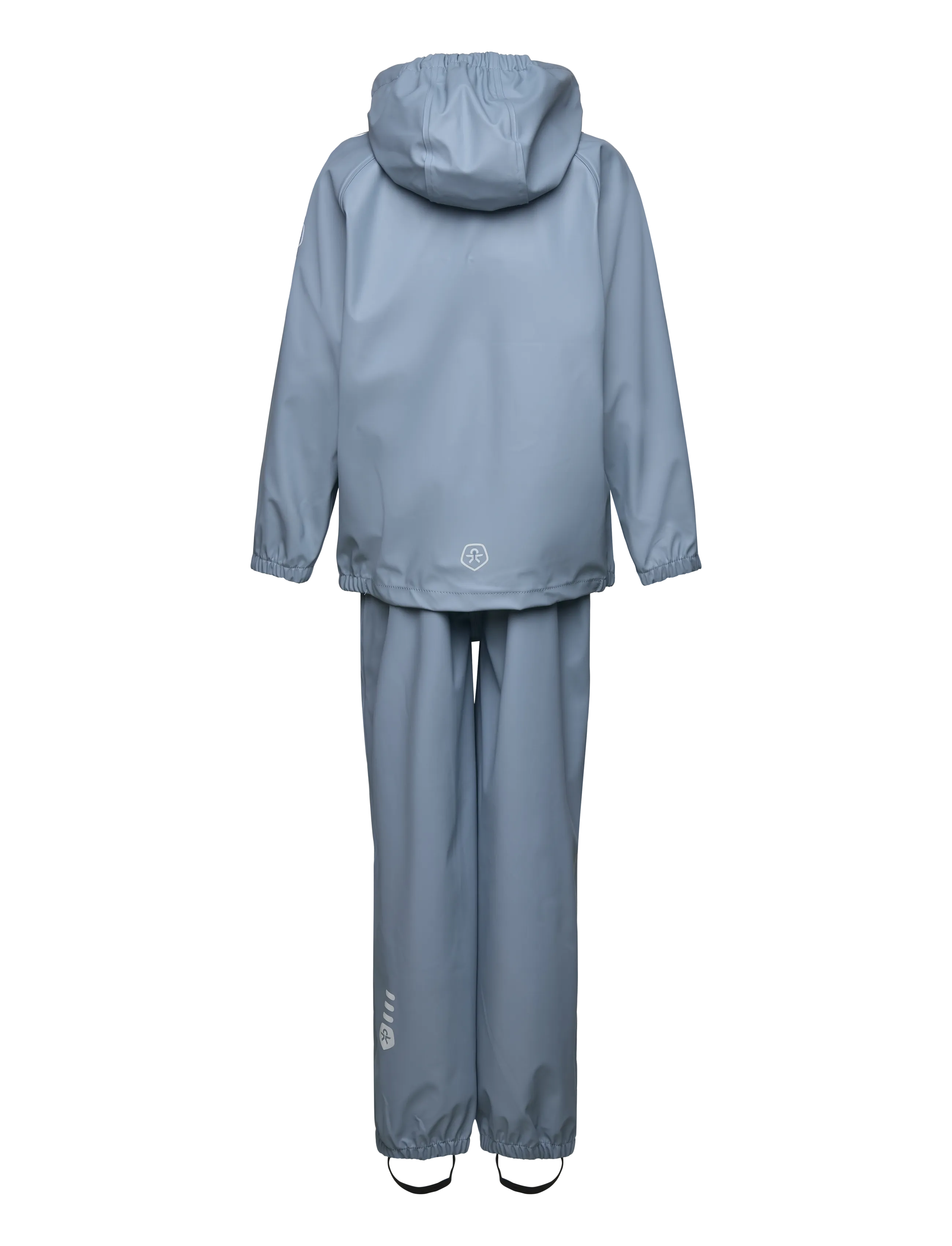 Color Kids - Rainwear PU Set - Õueriided - windward blue - 1