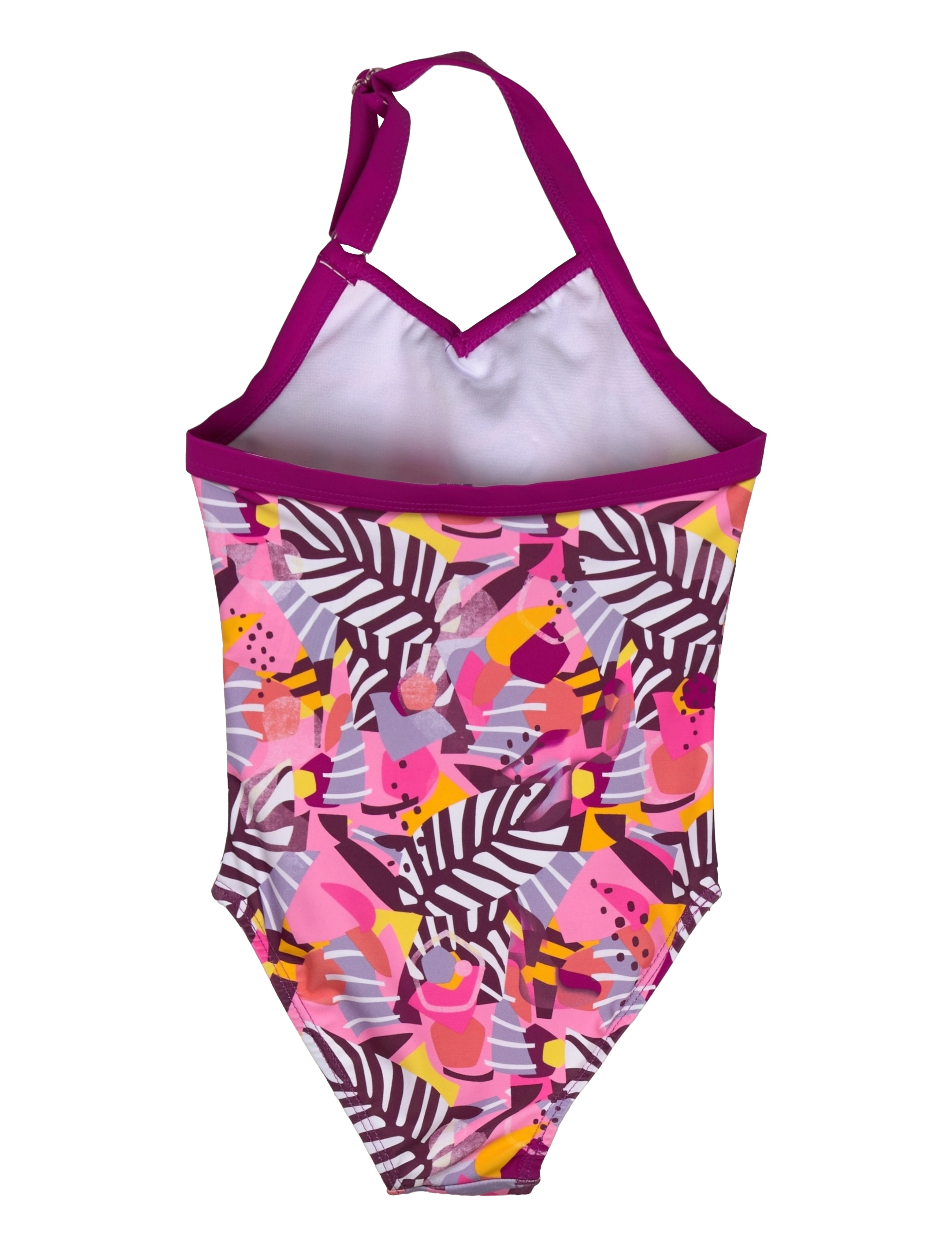 Color Kids - Swimsuit w. headband - festival fuchsia - 1