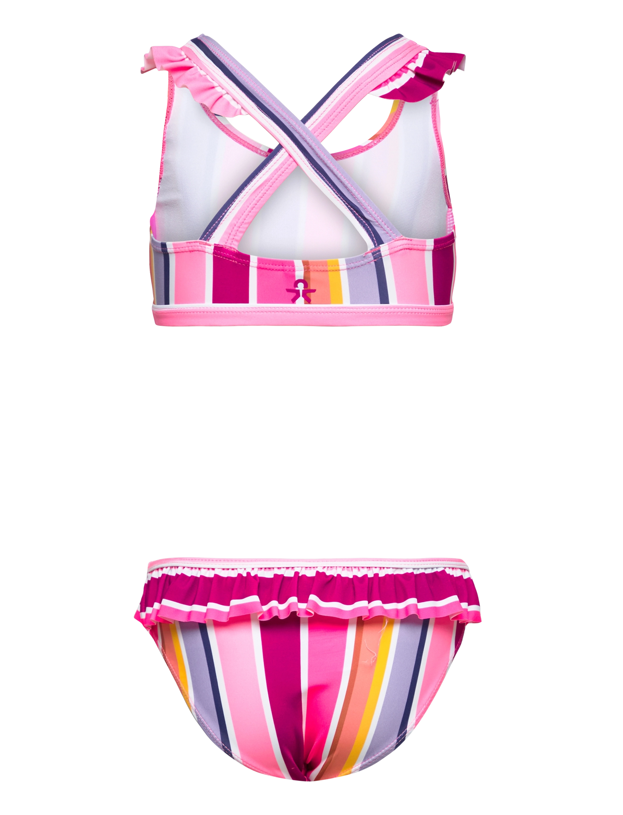 Color Kids - Bikini w. short skirt - cotton candy - 1