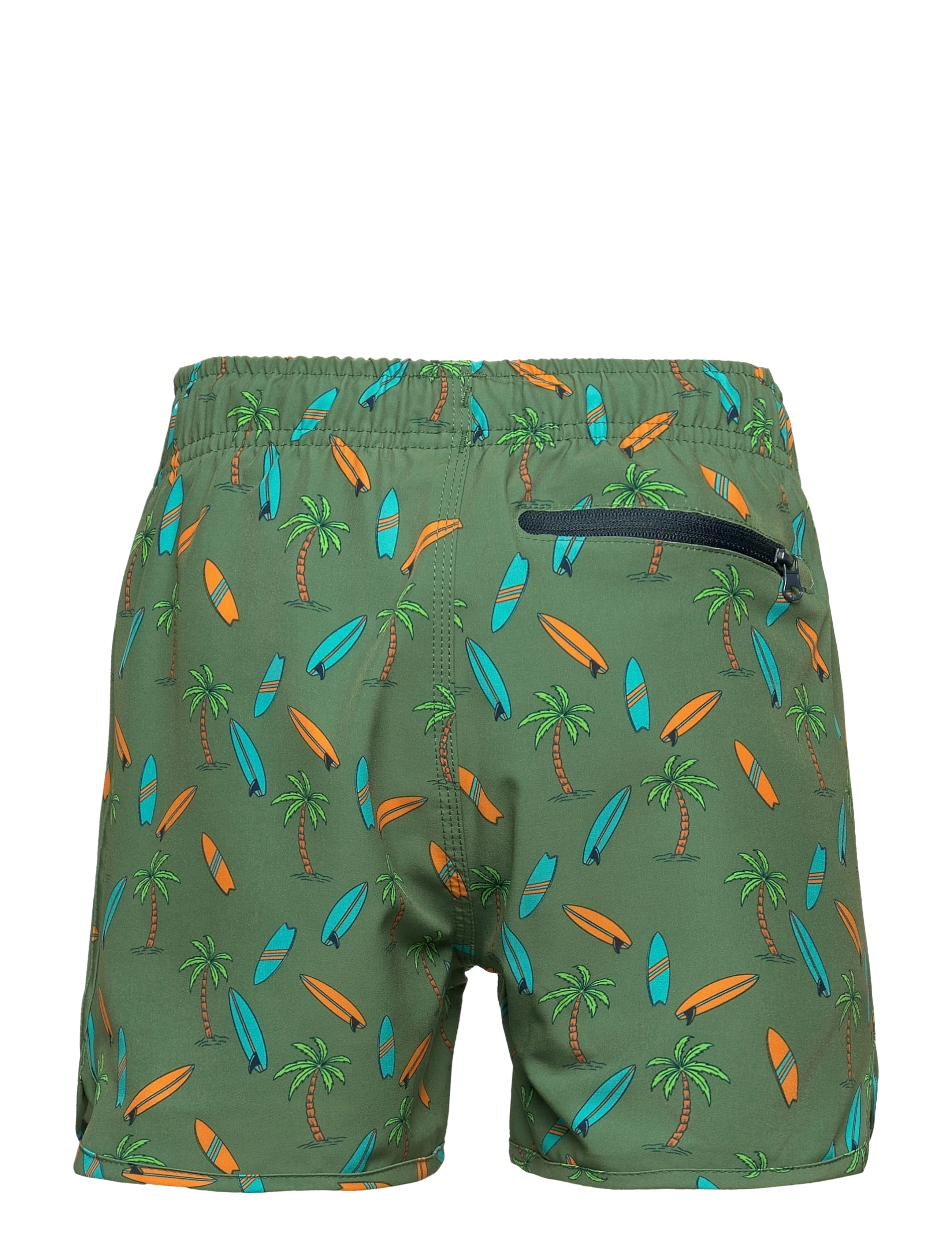 Color Kids - Swim shorts short AOP - dark ivy - 1