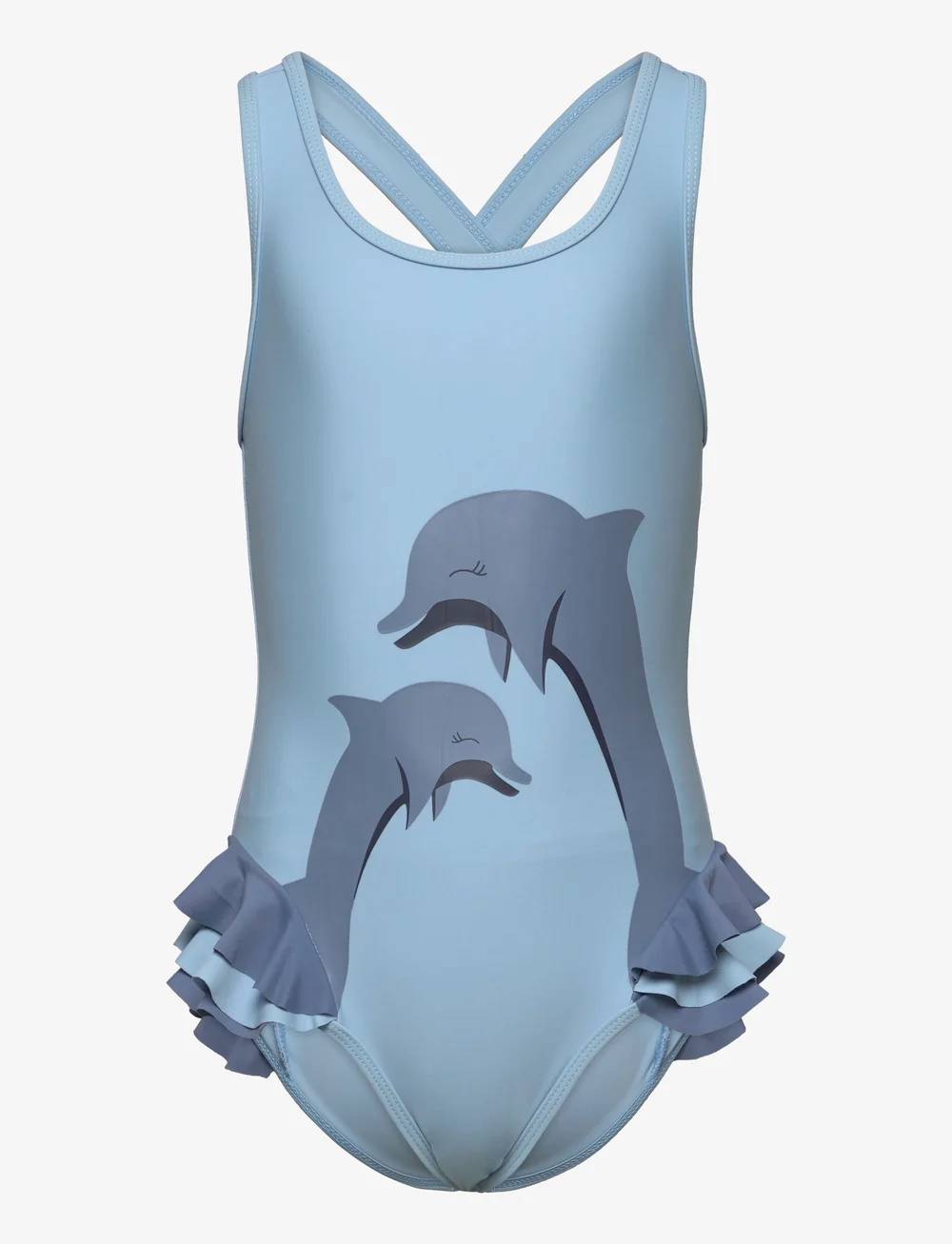 Color Kids - Swimsuit W. Application - badeanzüge - cerulean - 0