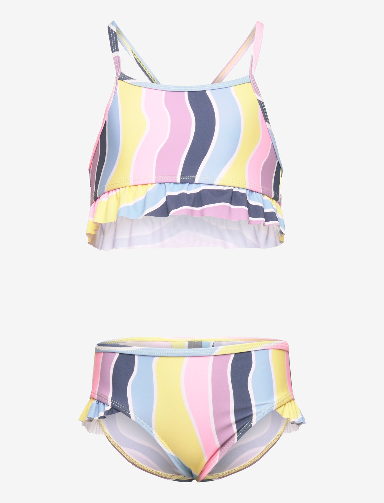 Color Kids - Bikini W. Frills, AOP - lavender mist - 0