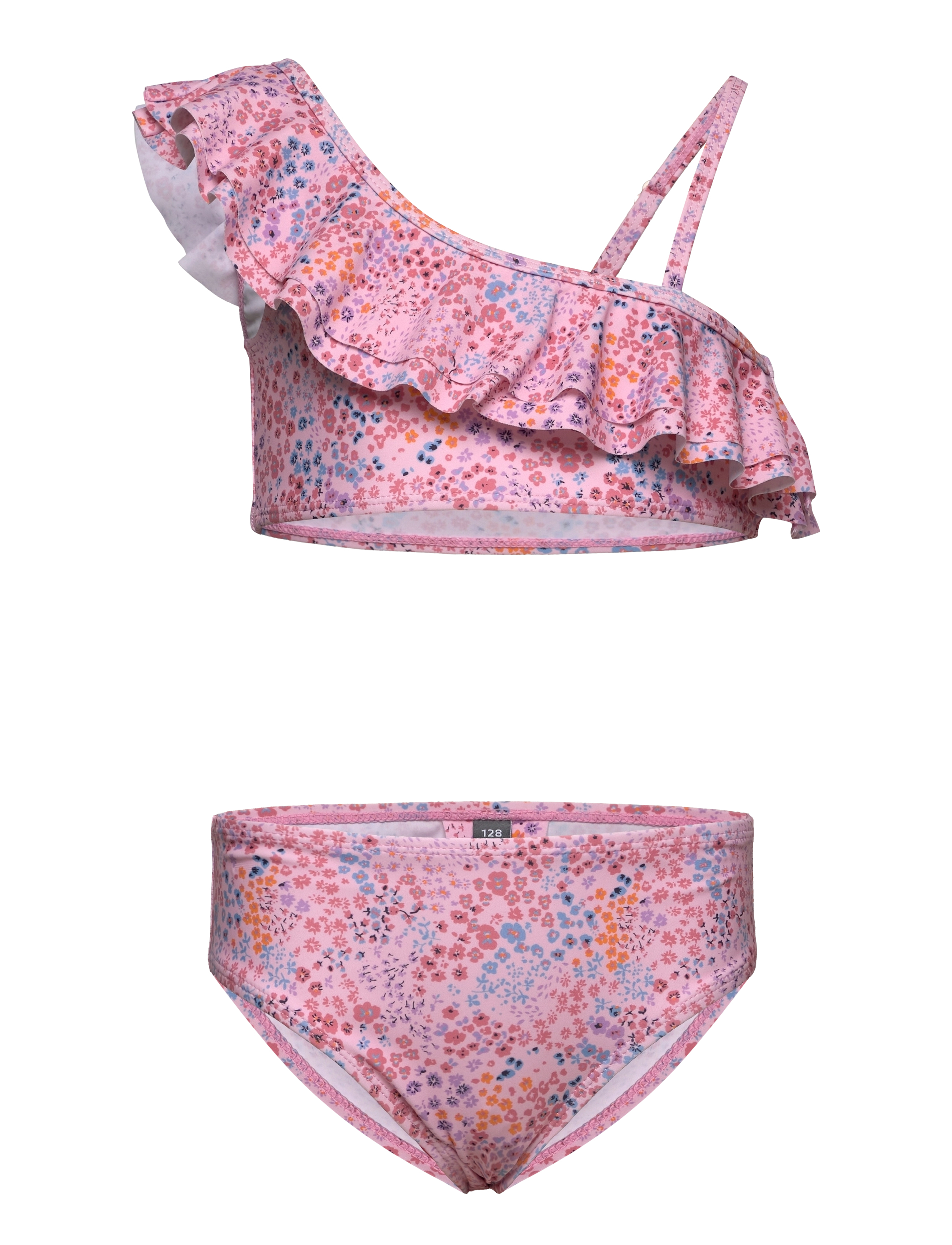 Color Kids - Bikini One Shoulder, AOP - cherry blossom - 0