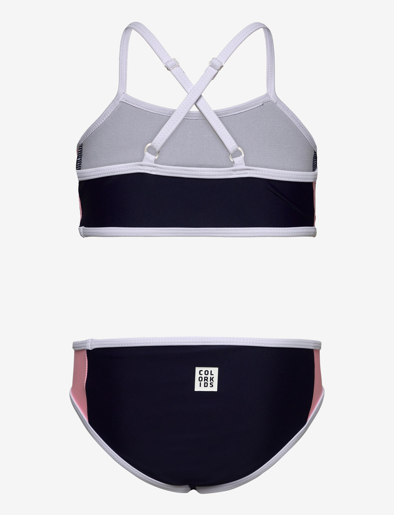 Color Kids - Bikini Colorblock - bikinis - dress blues - 1