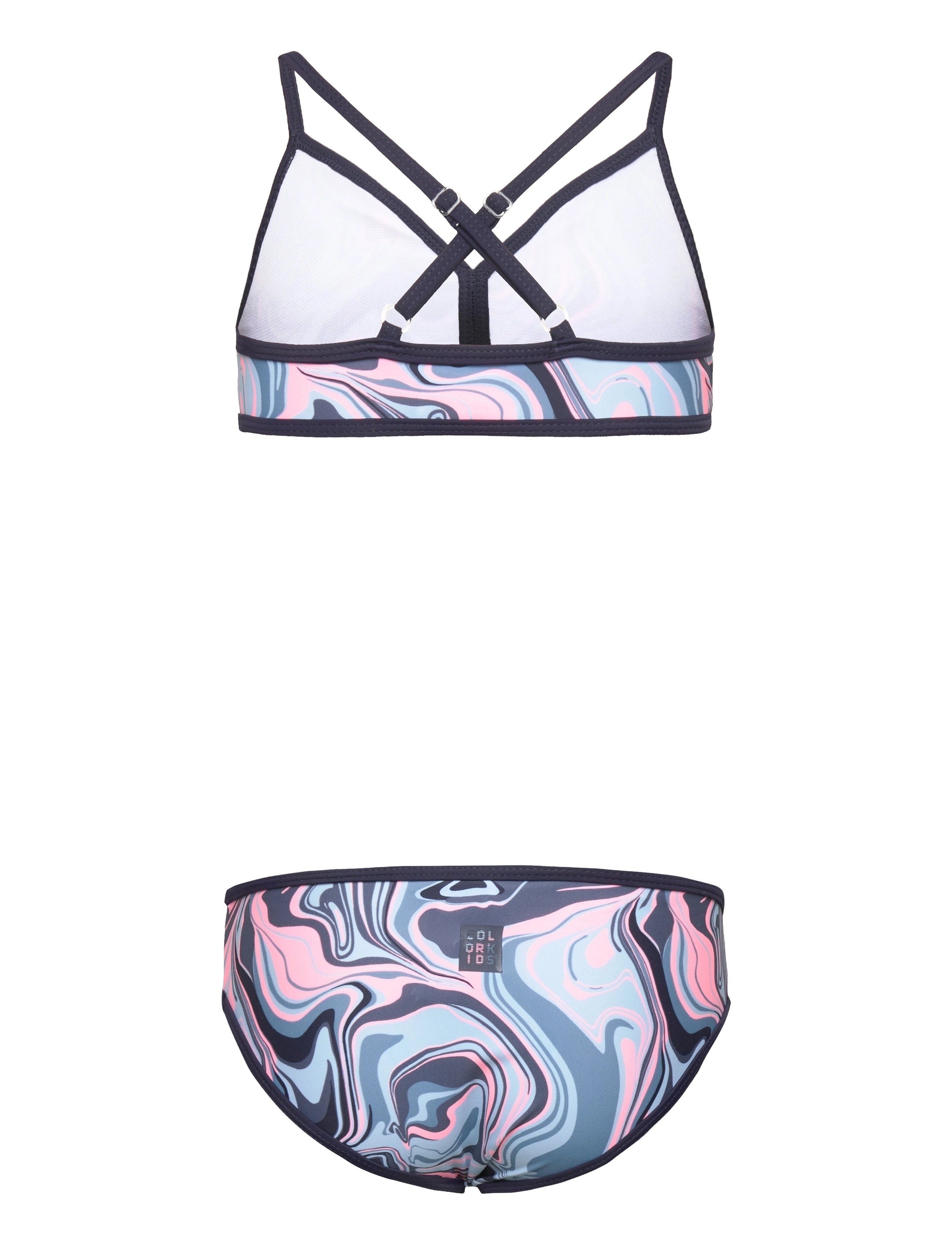 Color Kids - Jr. Bikini, AOP - cerulean - 1