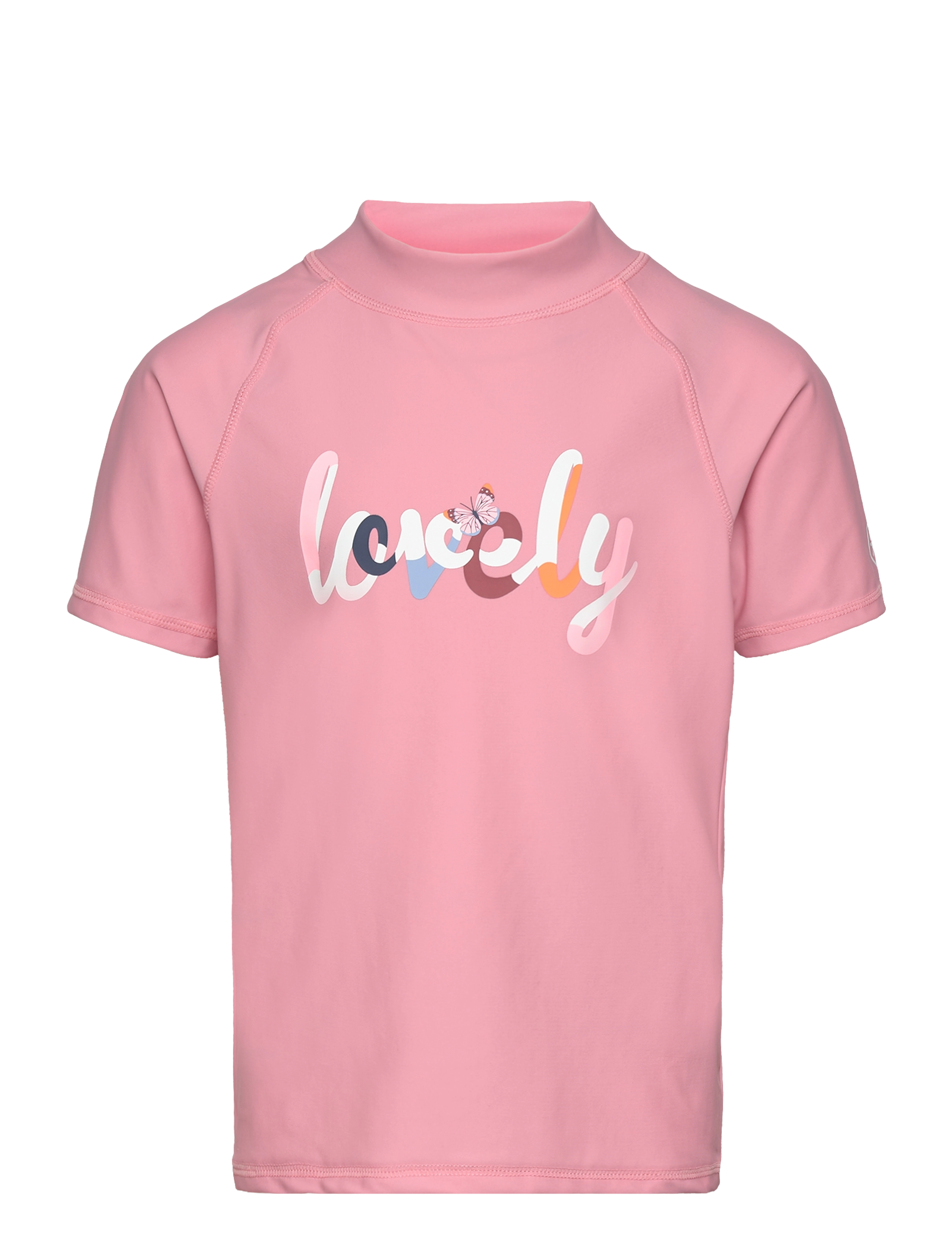 Color Kids - T-shirt W. Print - brandied apricot - 0