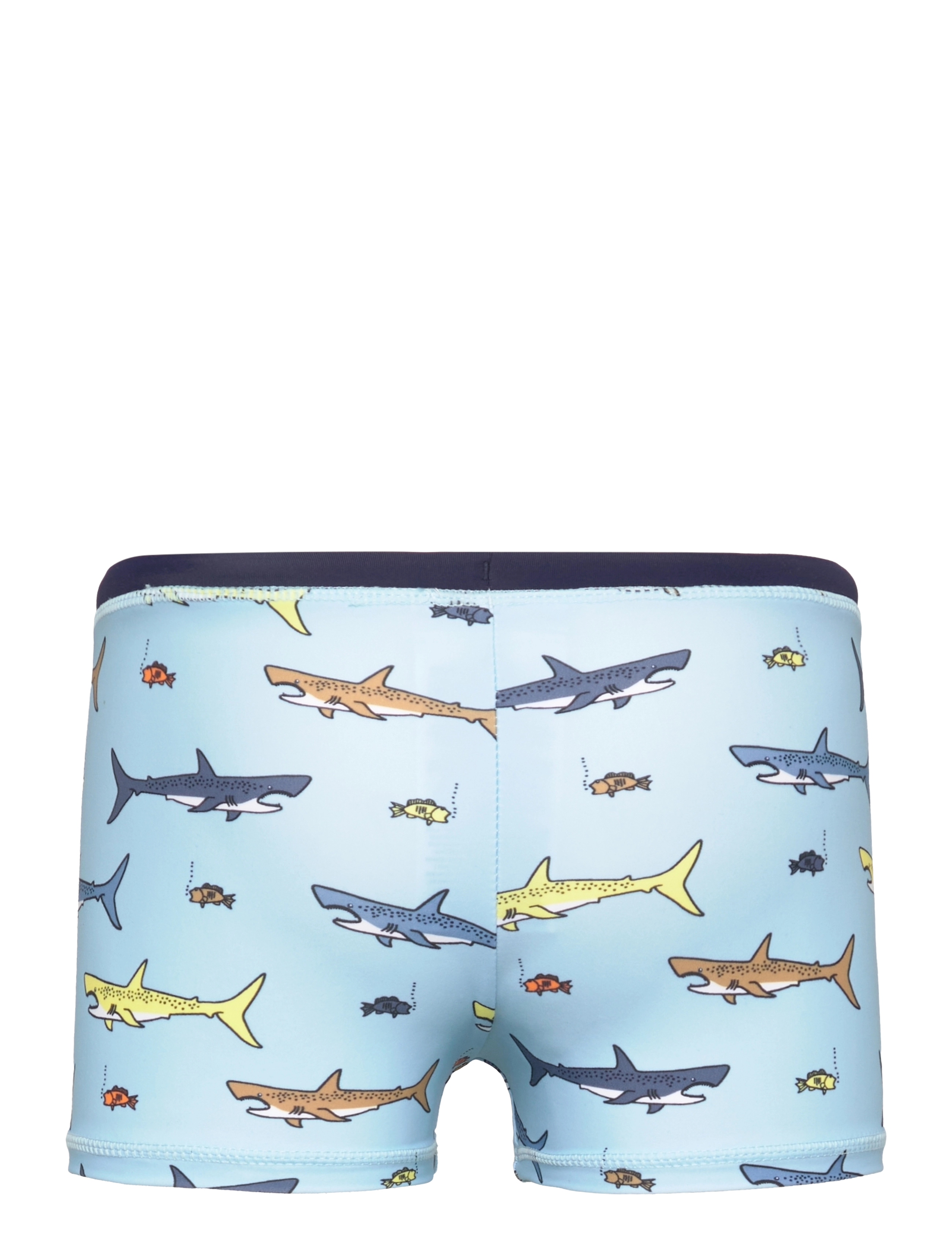 Color Kids - Swim Trunks, AOP - cerulean - 1