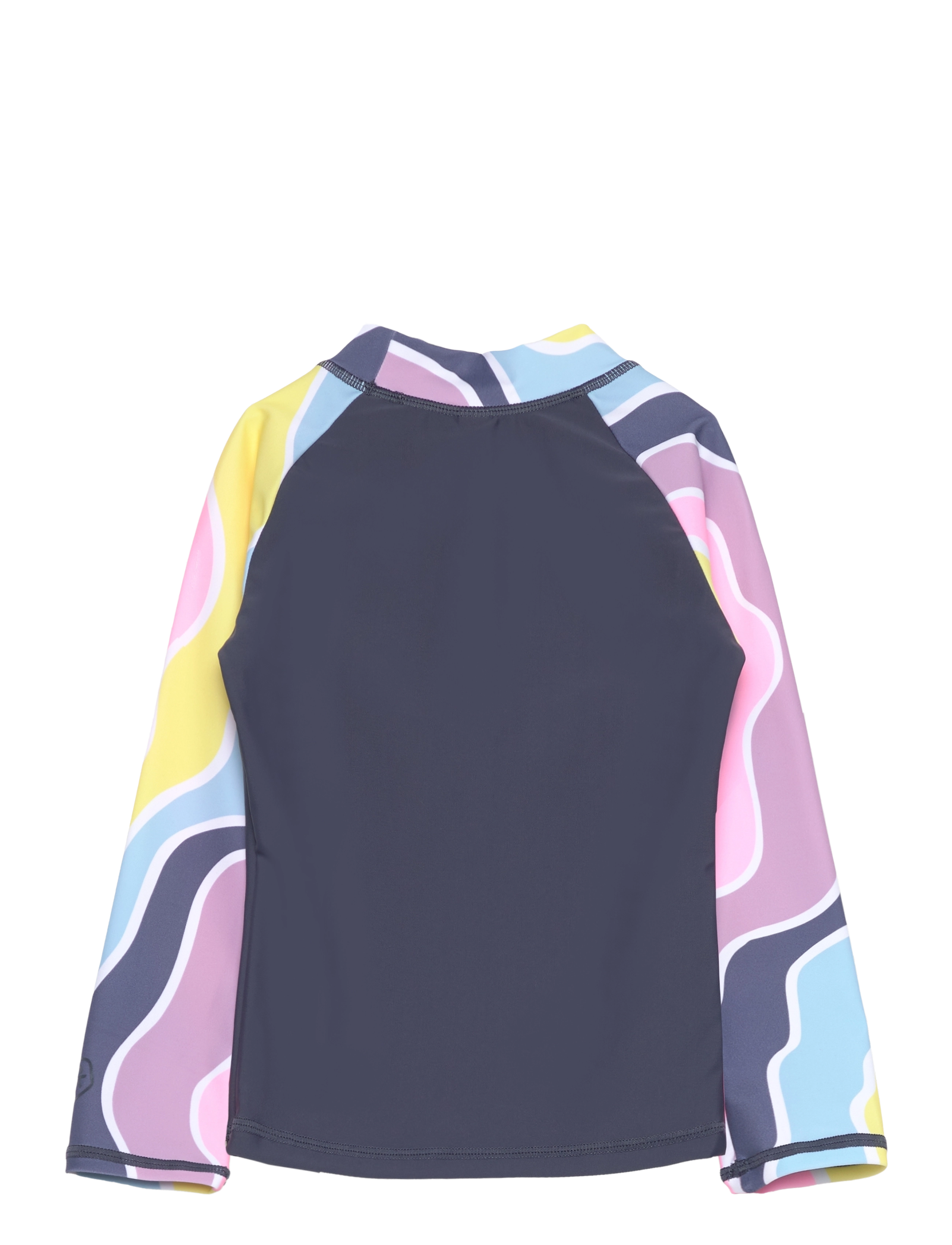 Color Kids - T-shirt L/S W. Chest Print - lavender mist - 1