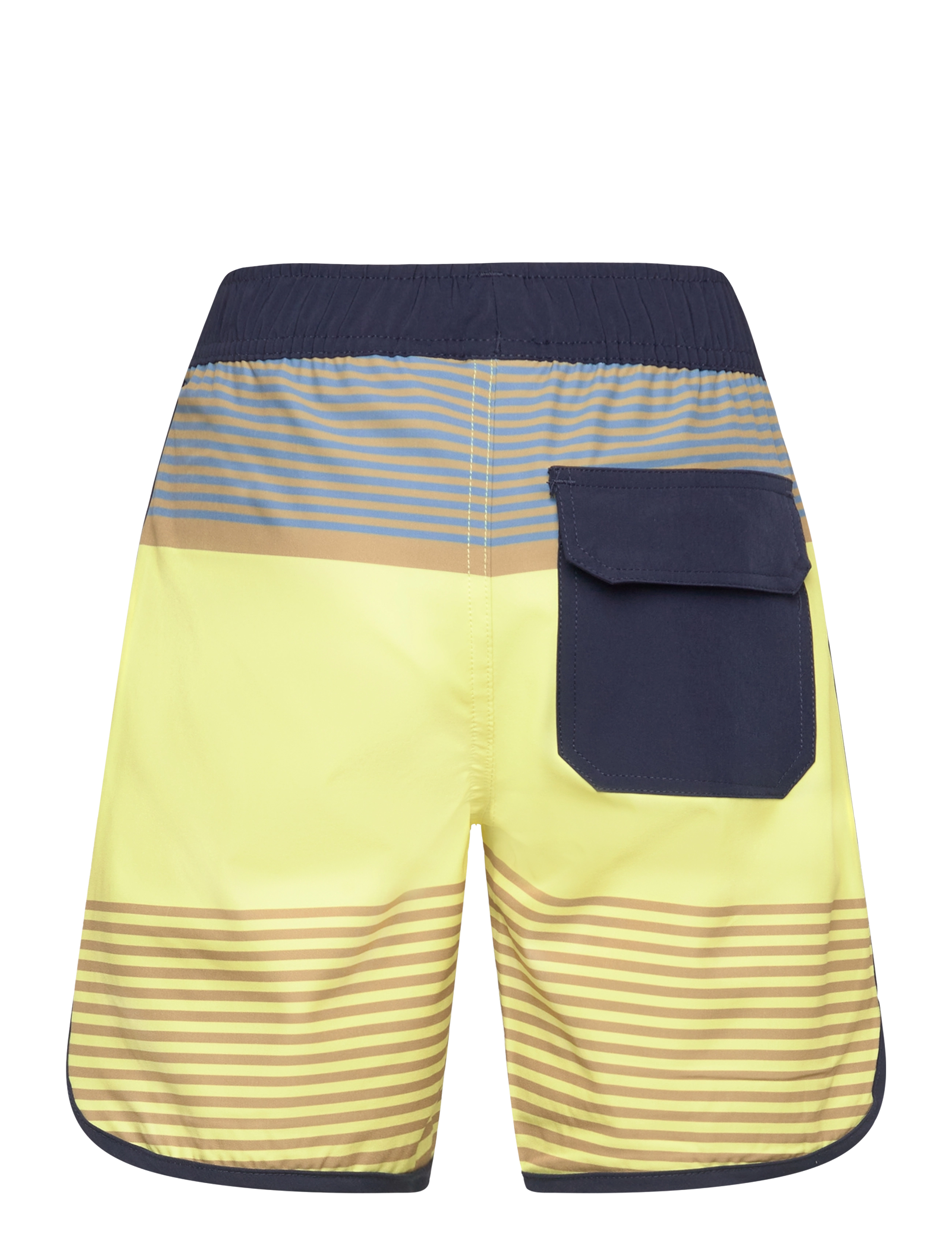Color Kids - Swim Long Shorts, Striped - limelight - 1