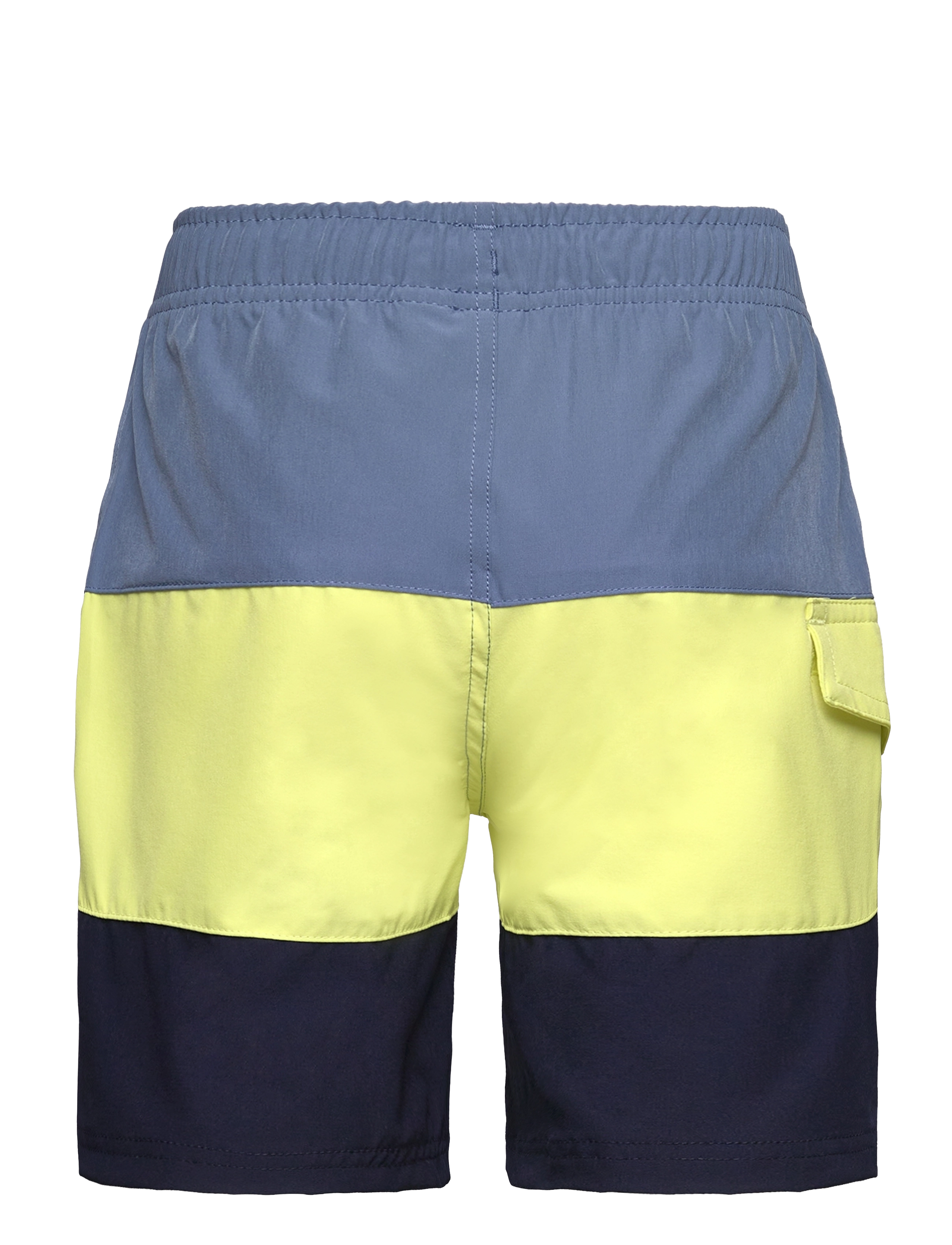 Color Kids - Swim Long Shorts, Colorblock - limelight - 1