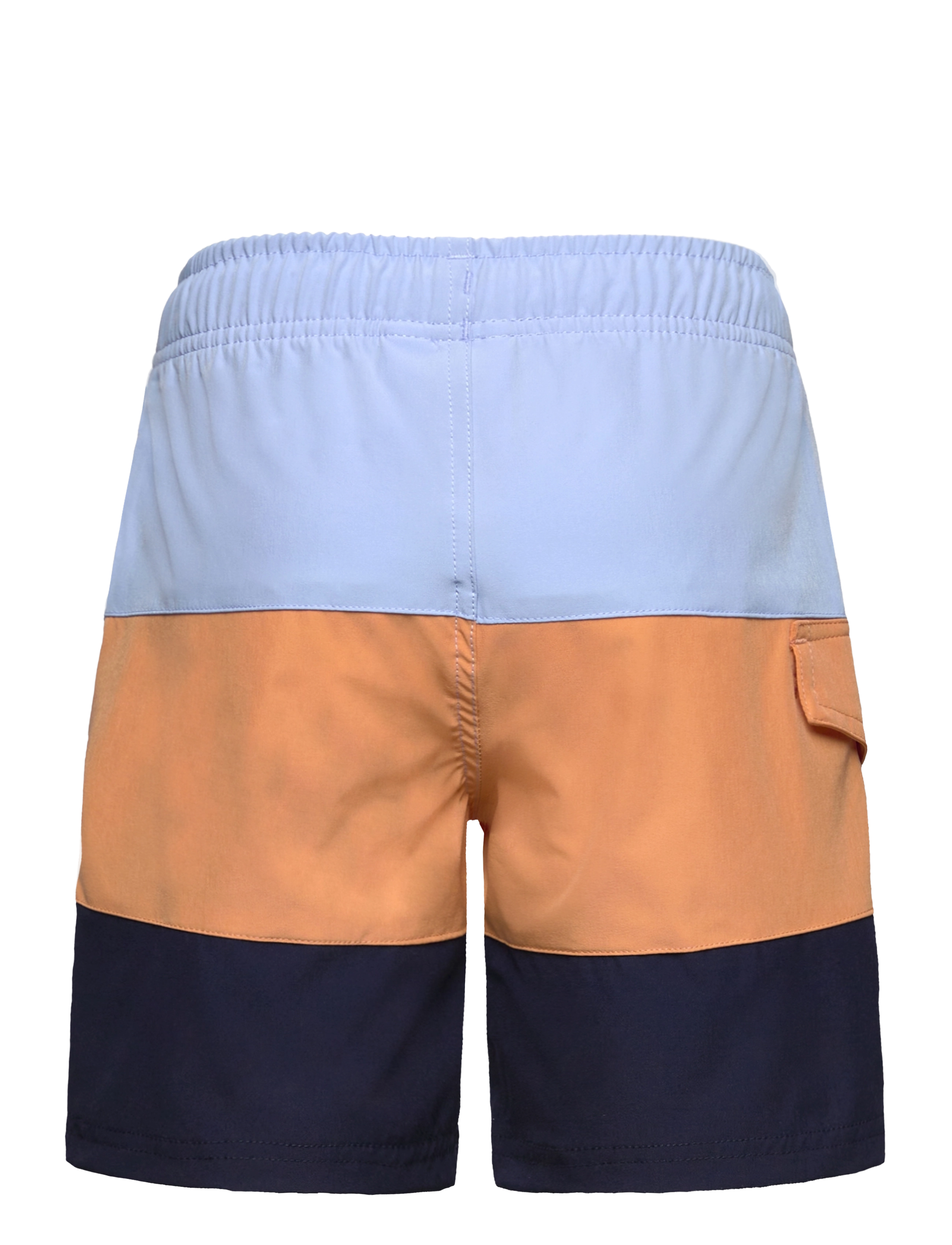 Color Kids - Swim Long Shorts, Colorblock - tangerine - 1