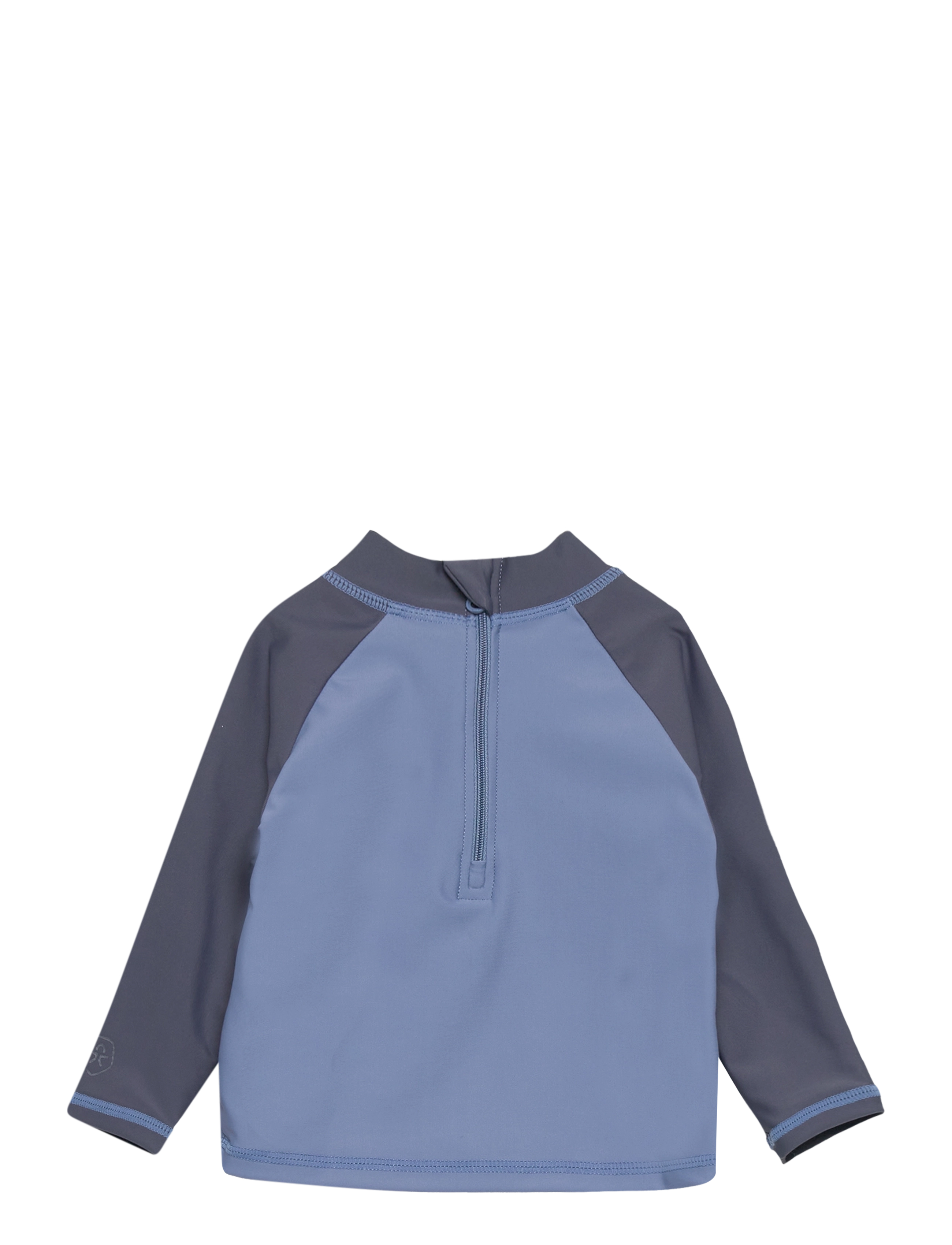 Color Kids - Baby T-shirt W. Application - coronet blue - 1